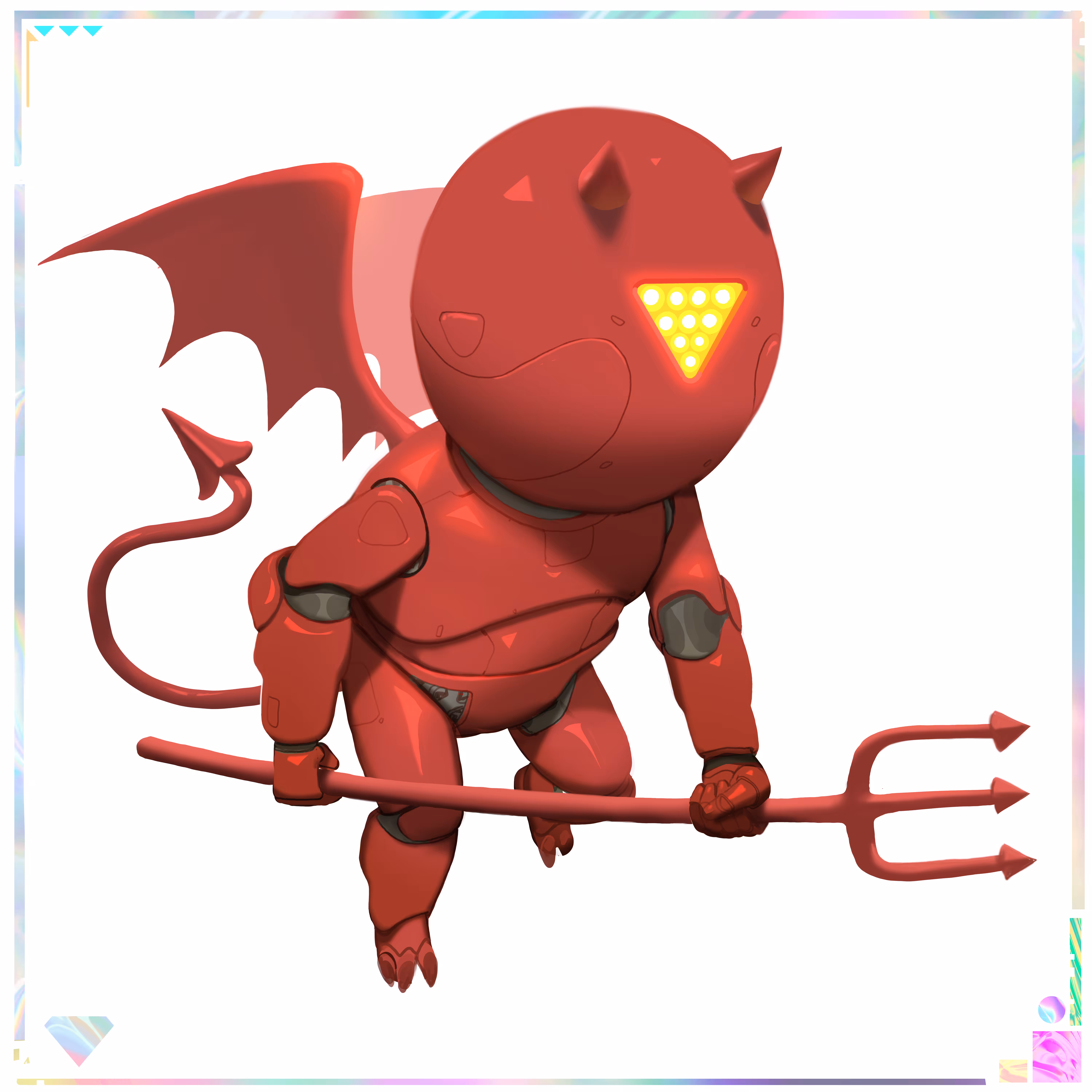 CryptoBots S1 - The Red Devil
