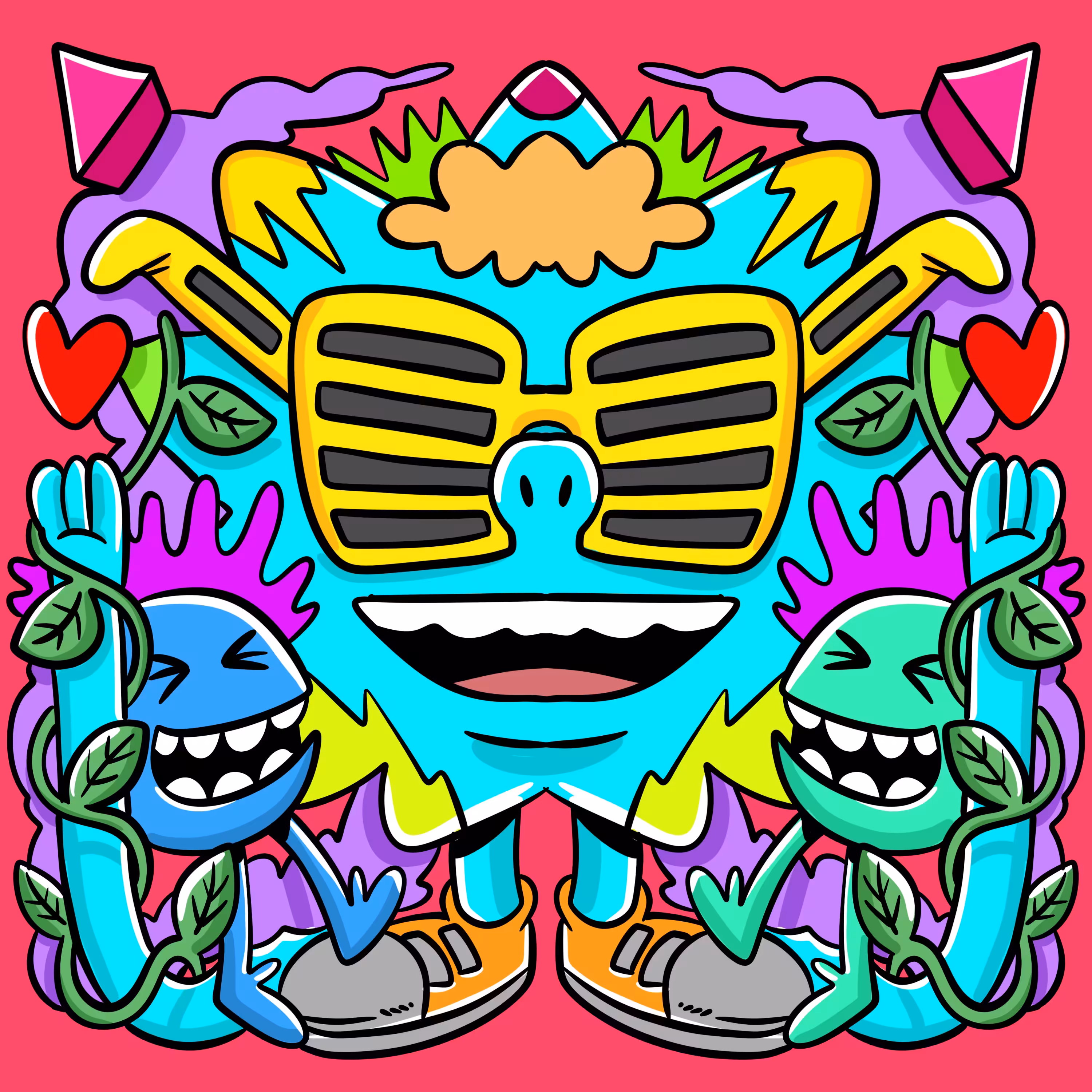 Doodle Cool Man