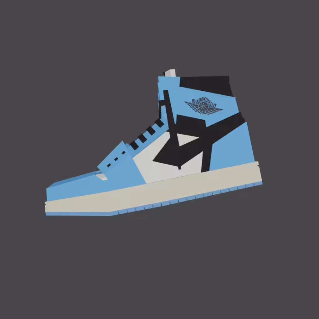 NIKE AIR JORDAN 1 RETRO HIGH OG 'UNIVERSITY BLUE'