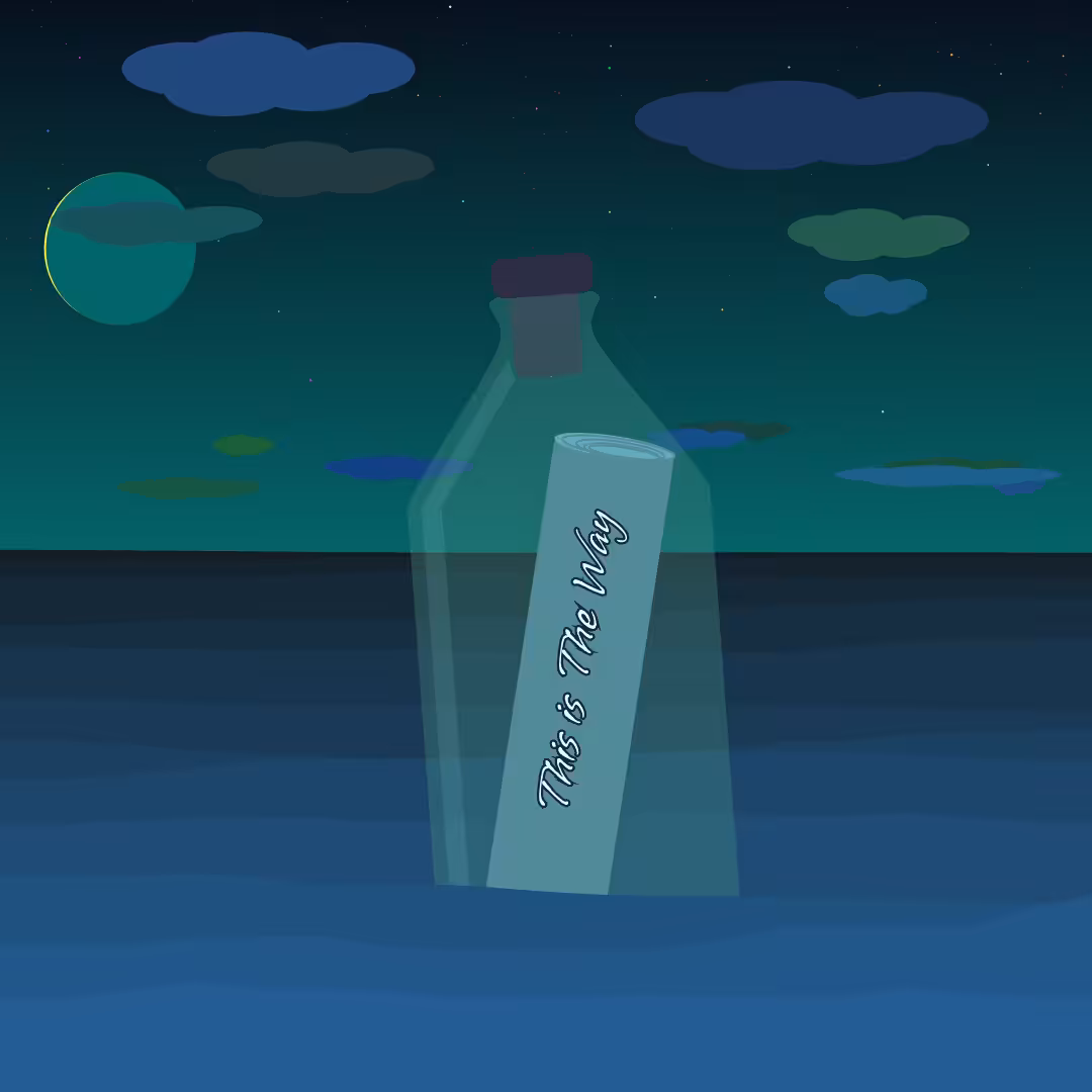 message in the bottle