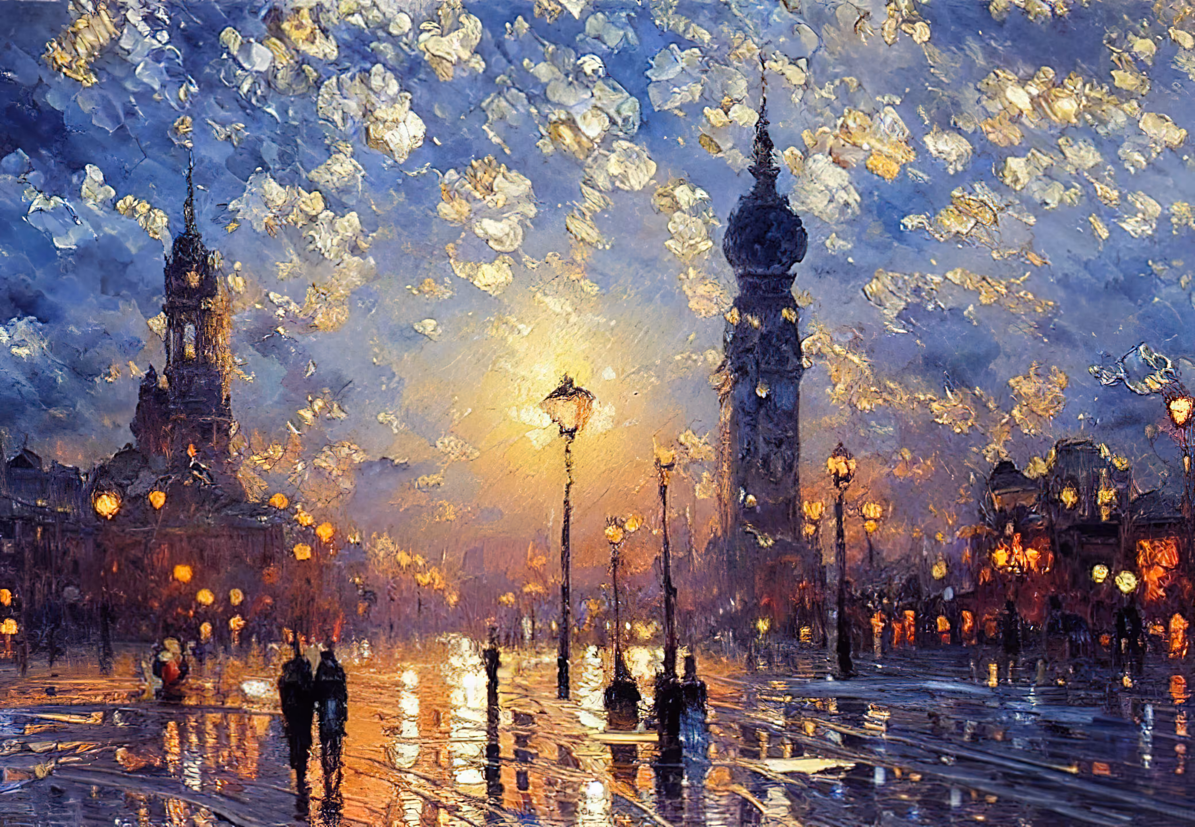 pAInting: City Life #5