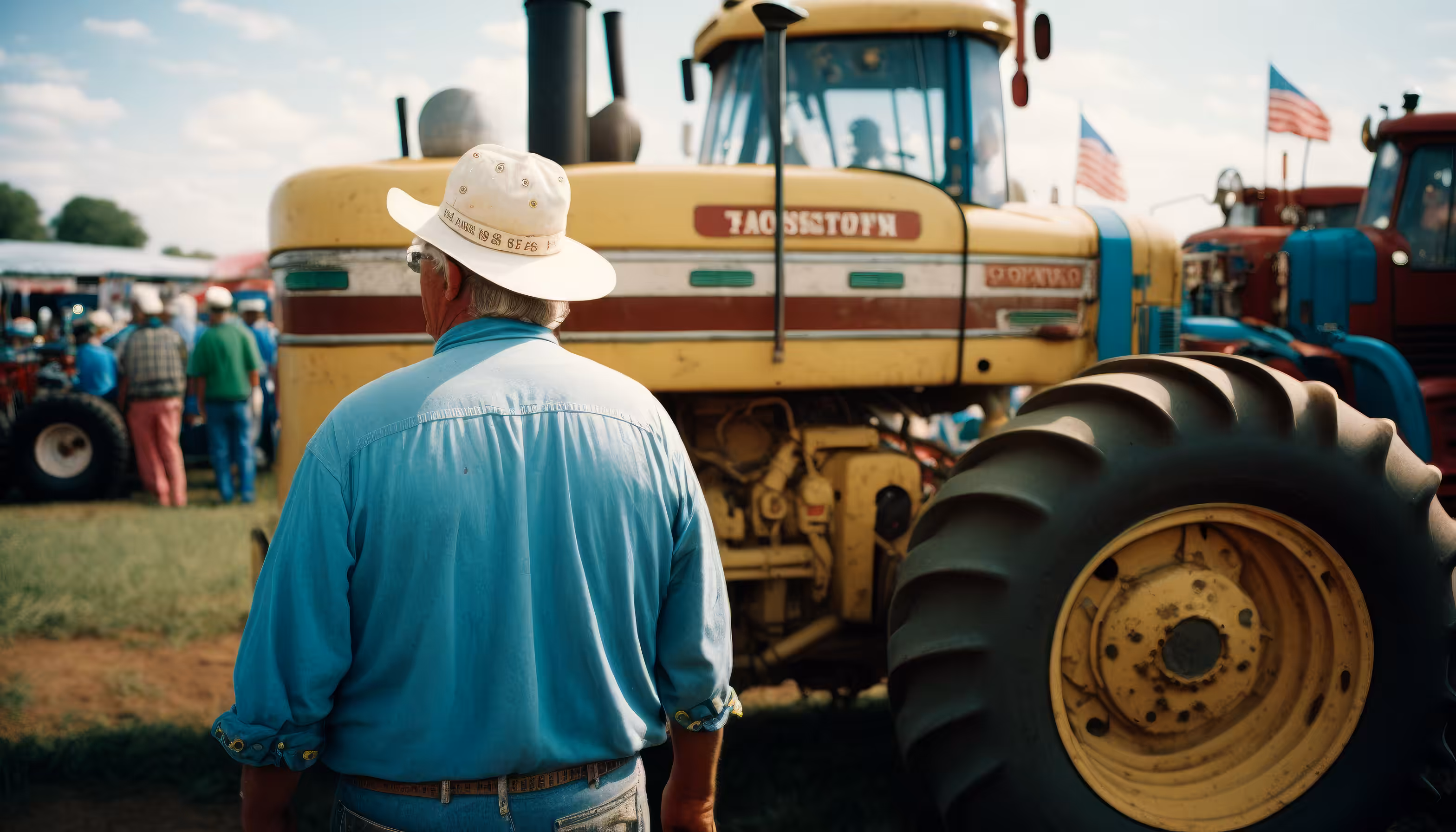 County Fair - AI Nostalgia: Even fun is work