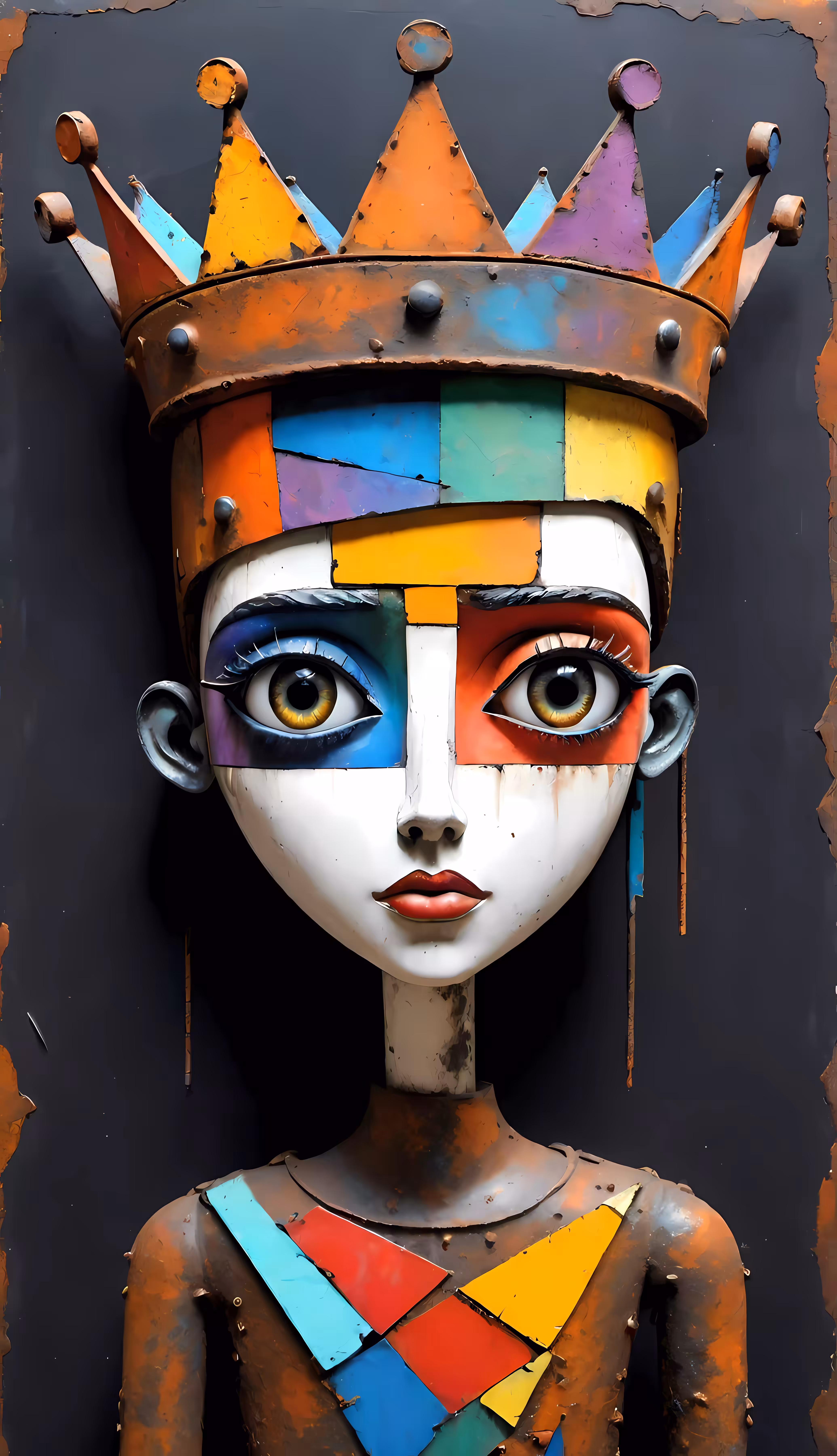 Digital Artworks: Queen For a Day