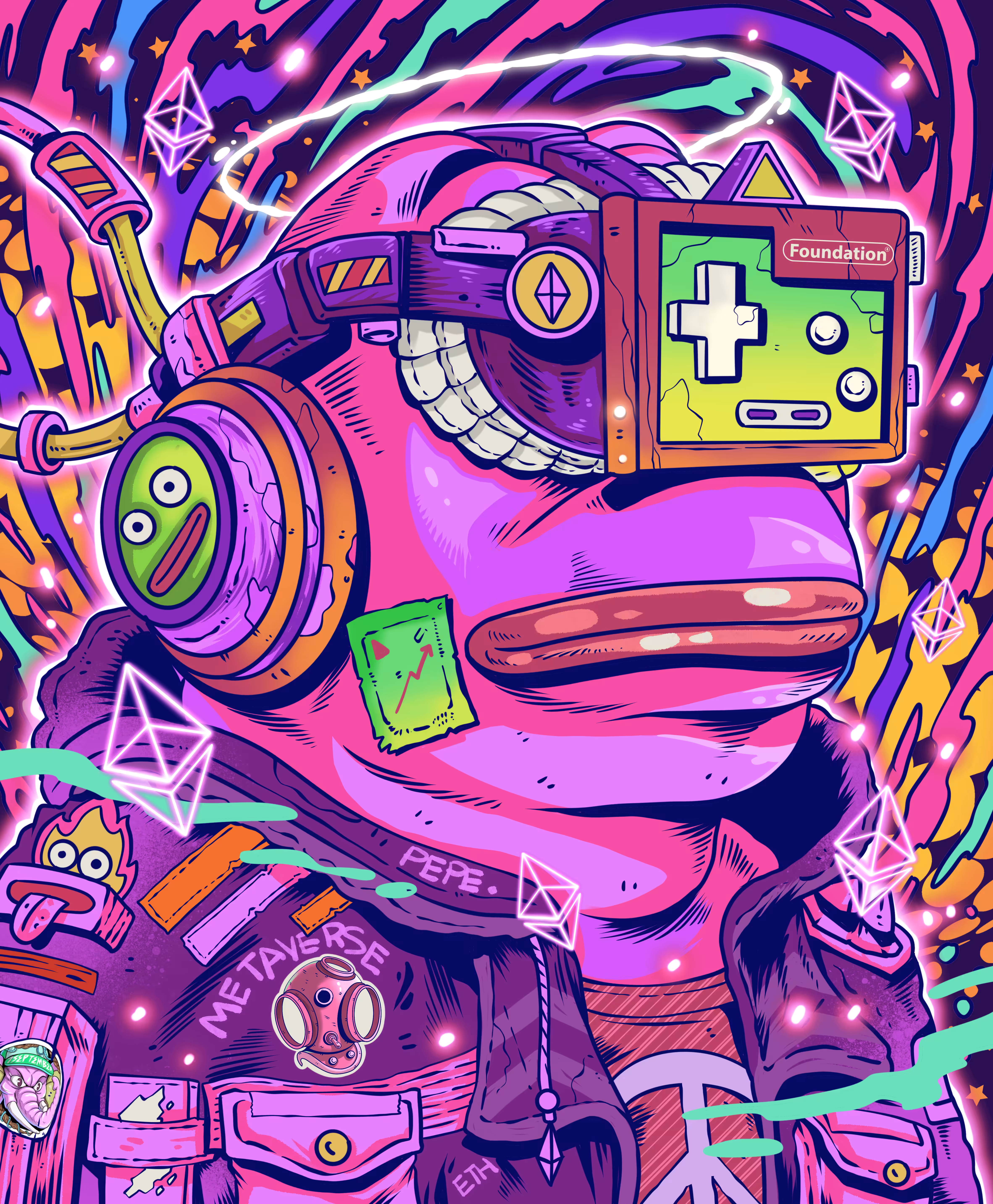 🐸 Pepe headset🐸