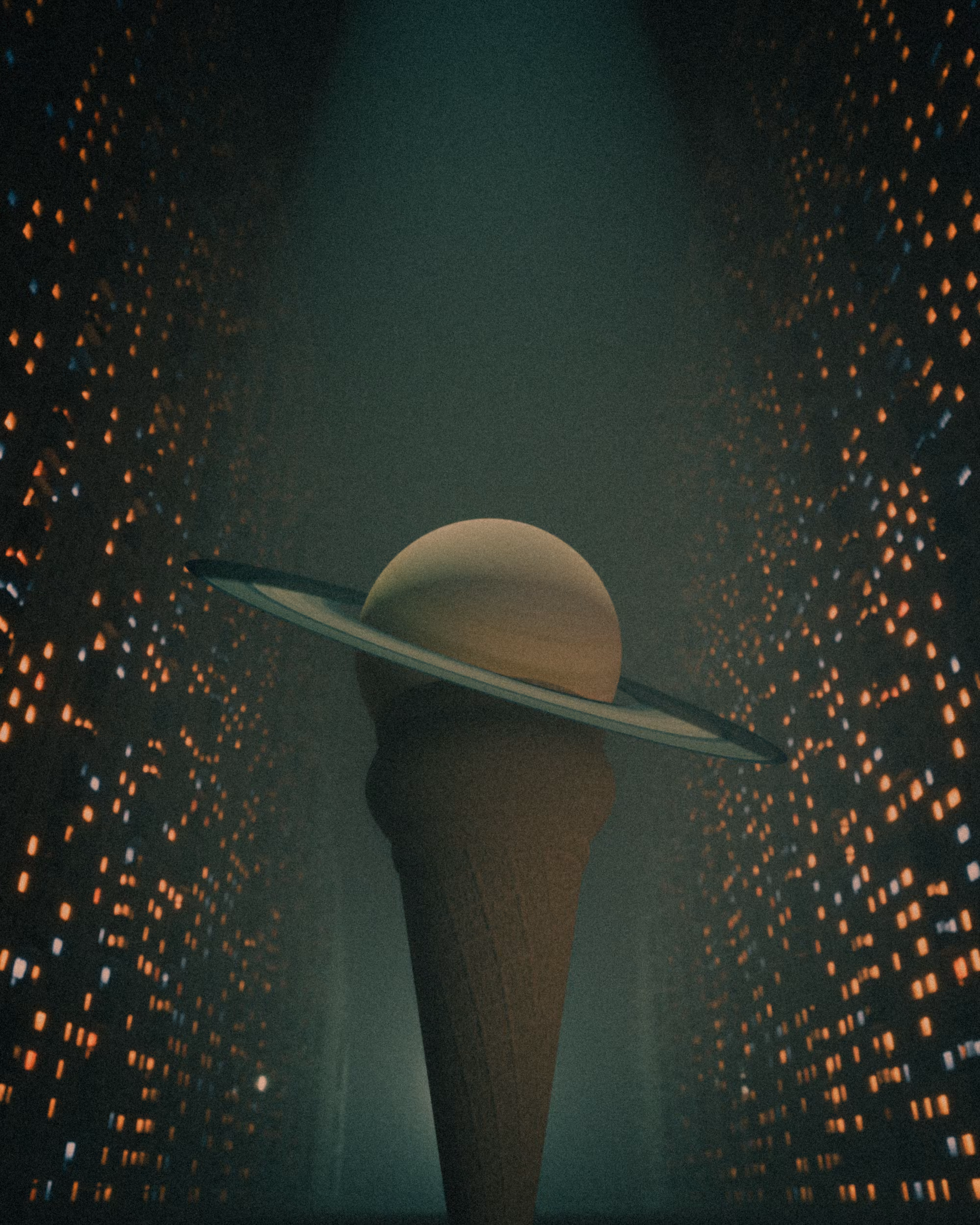 Saturn as an ice planet