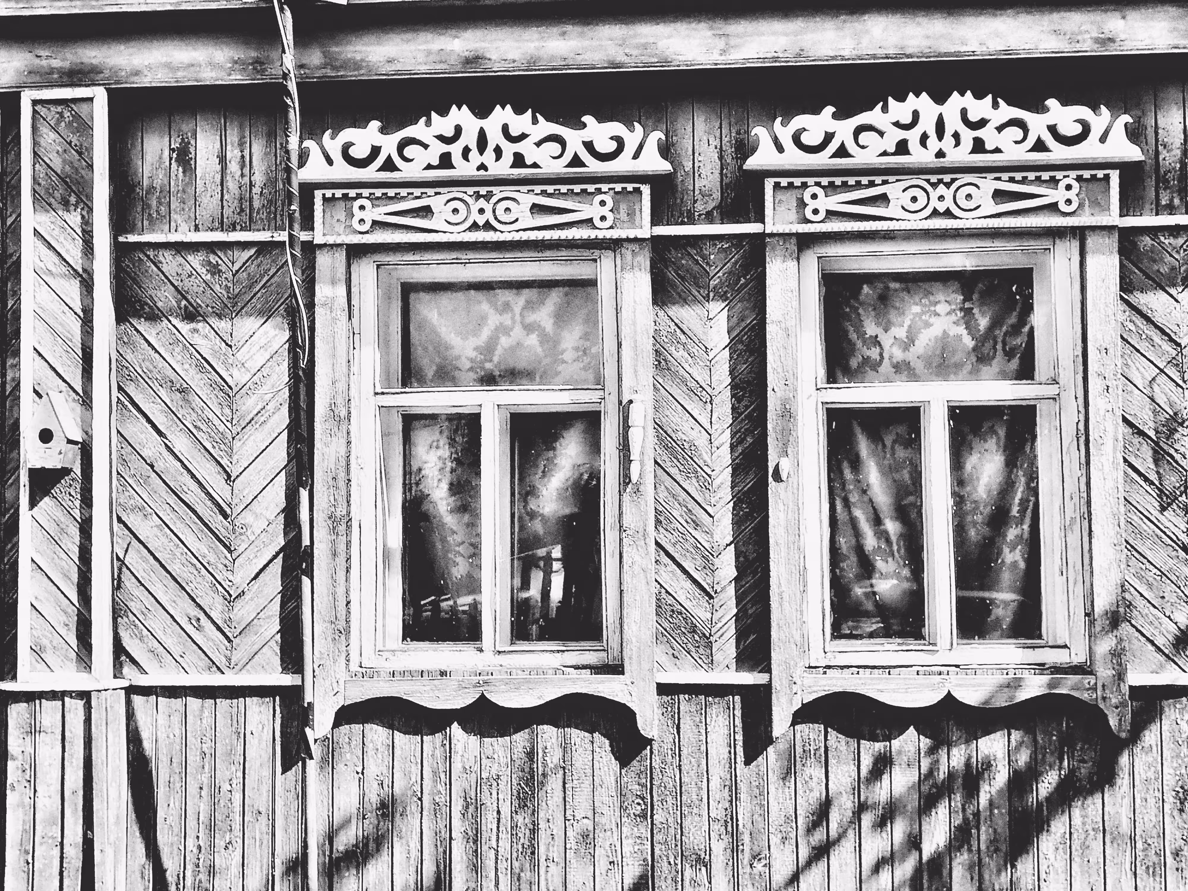 Two old houses