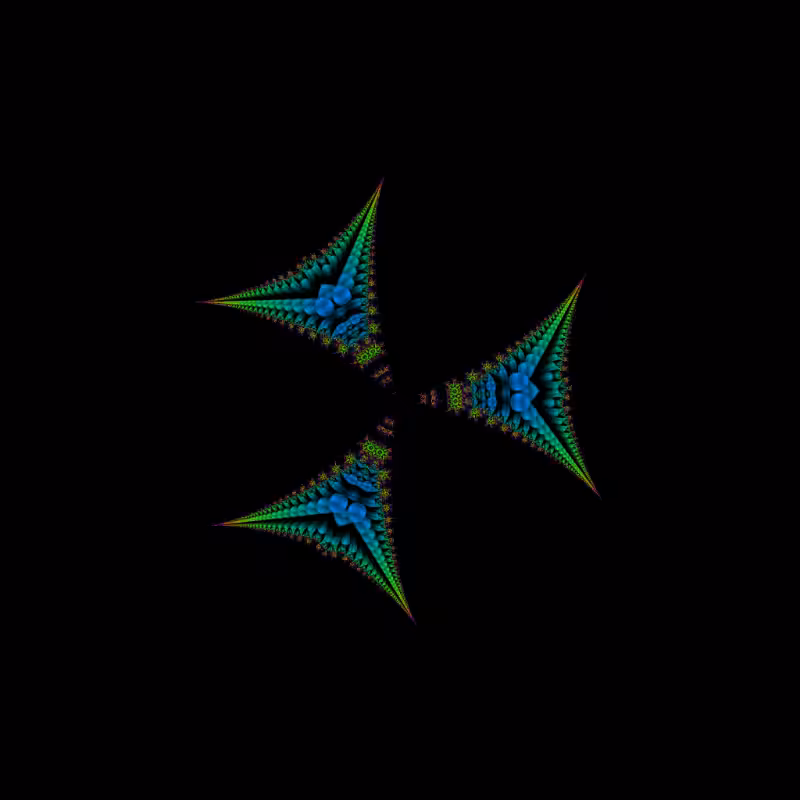 Fractal Flower #208