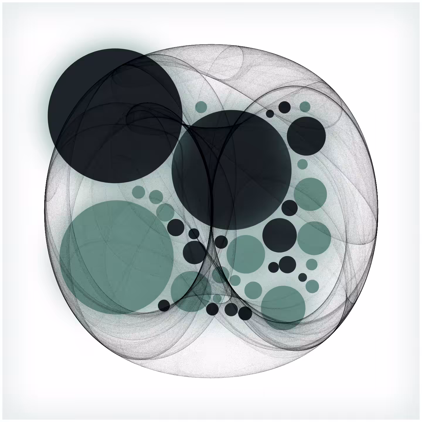 Attractors and Circles #71