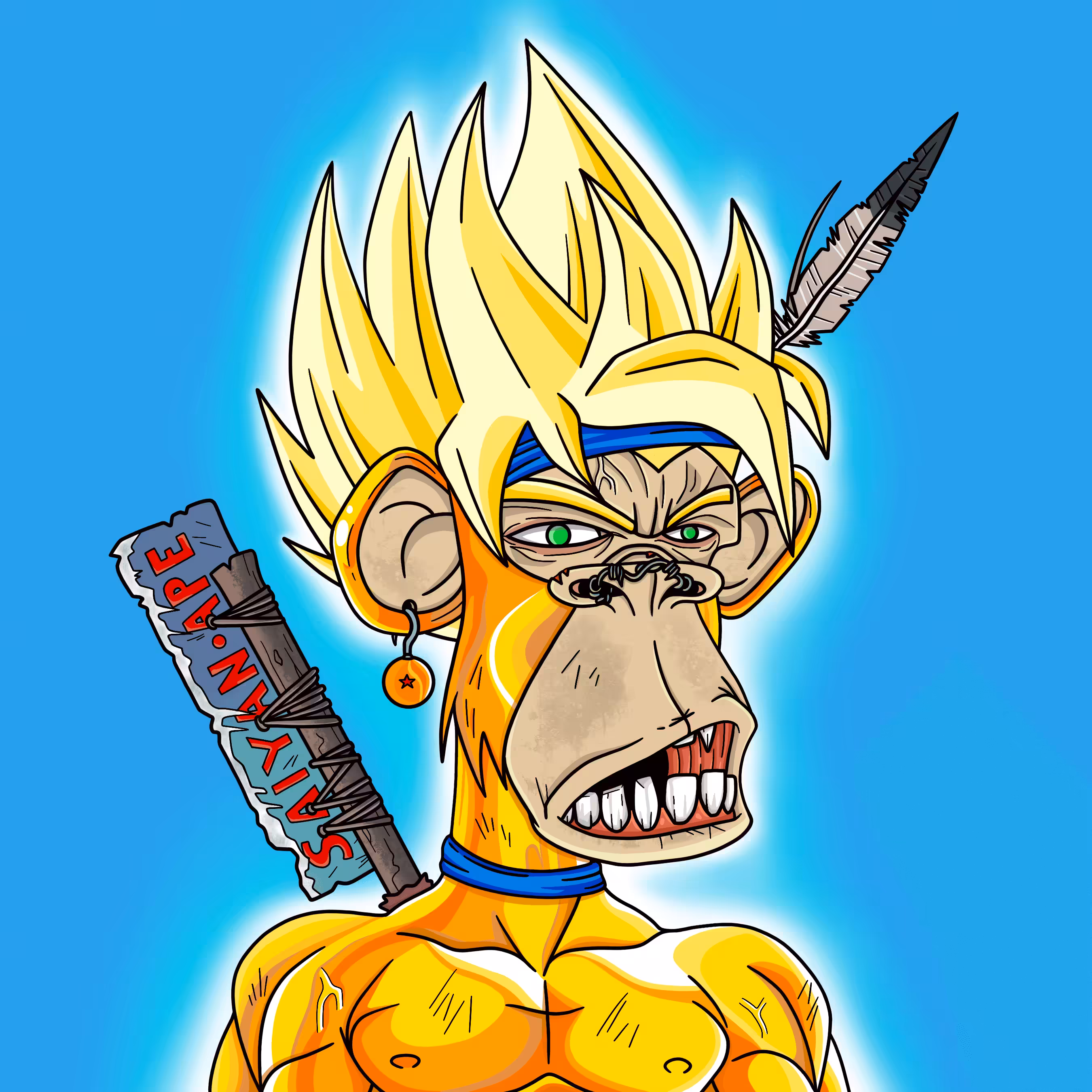 Derivative - Saiyan x Apocalyptic Ape #8383