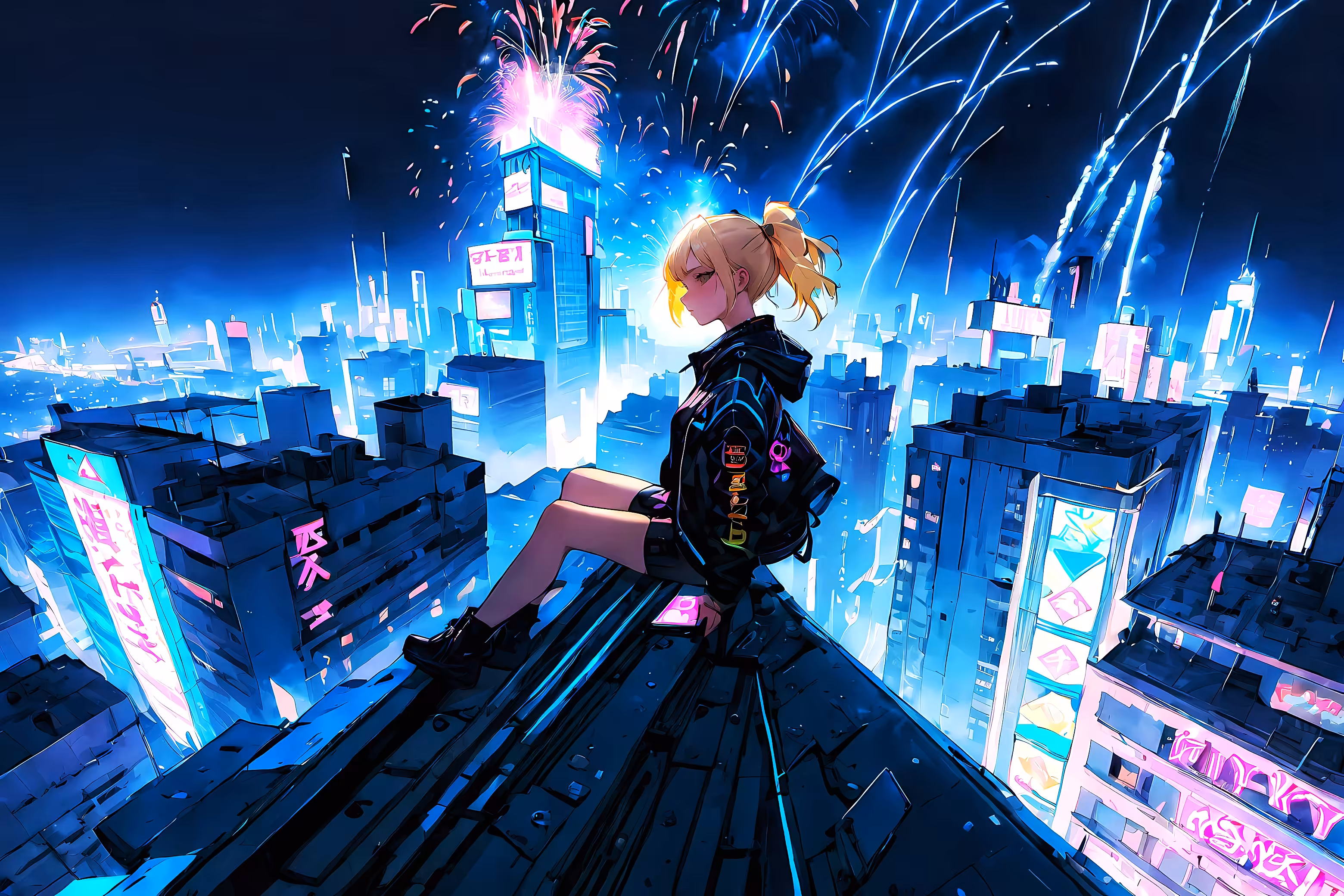 Neon night