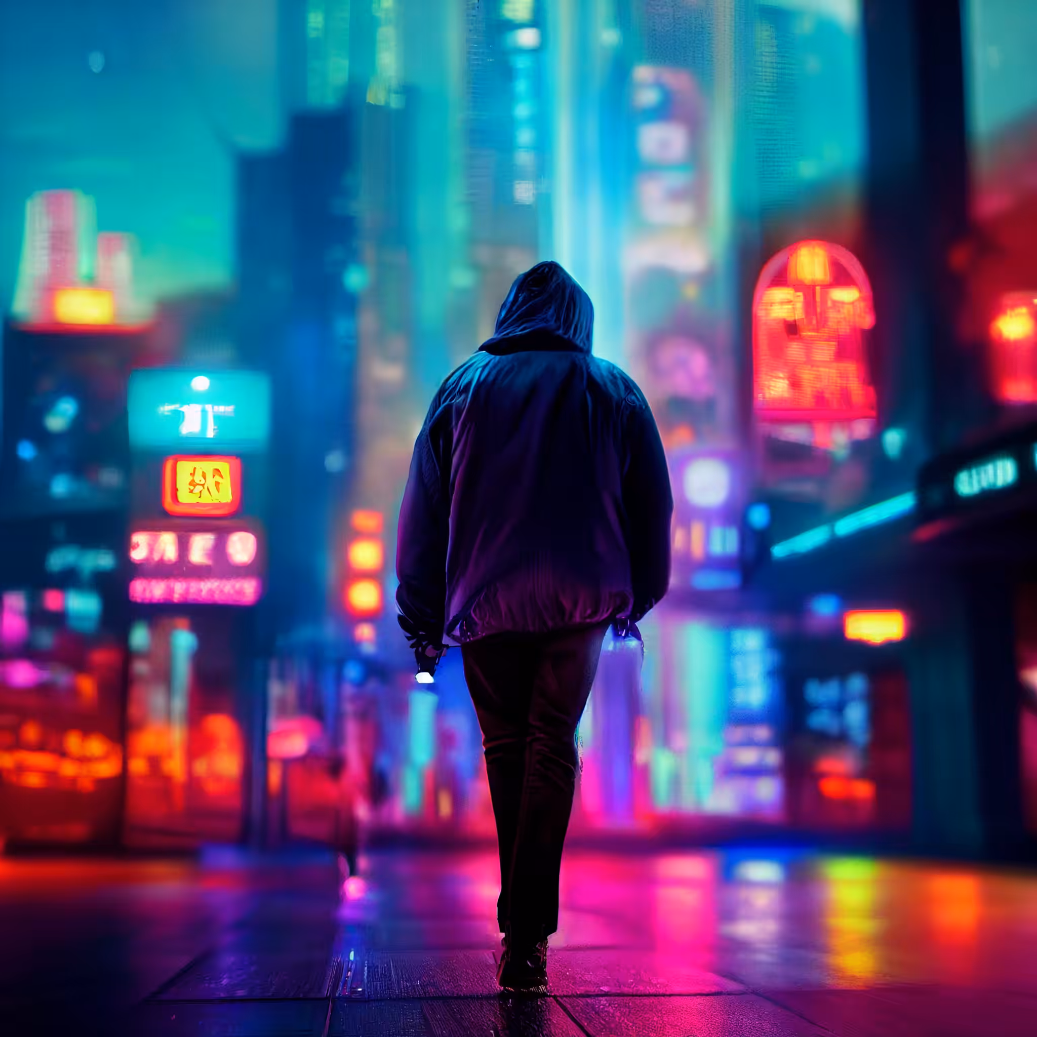 Neon Hoodlum