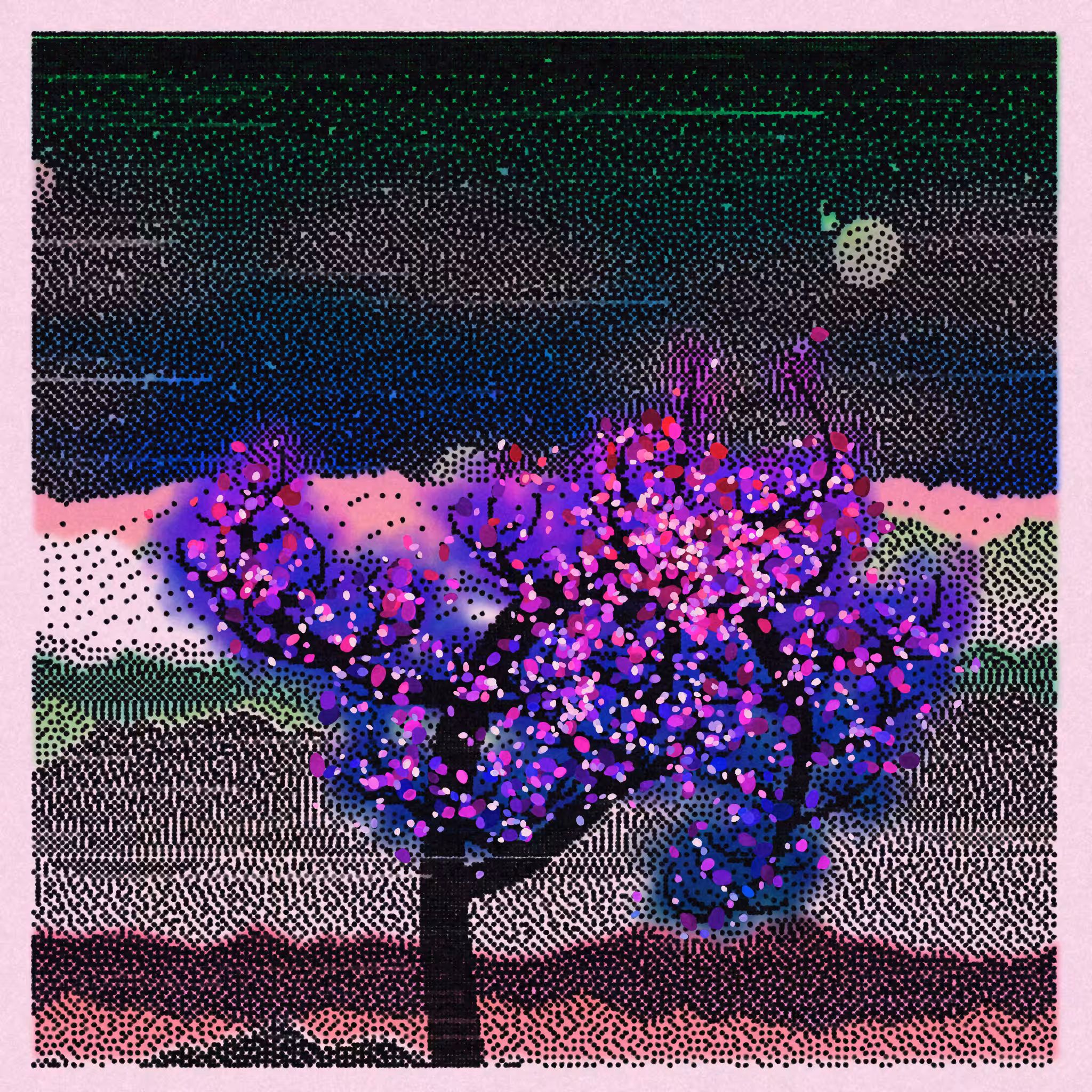 Dithered Branches #76
