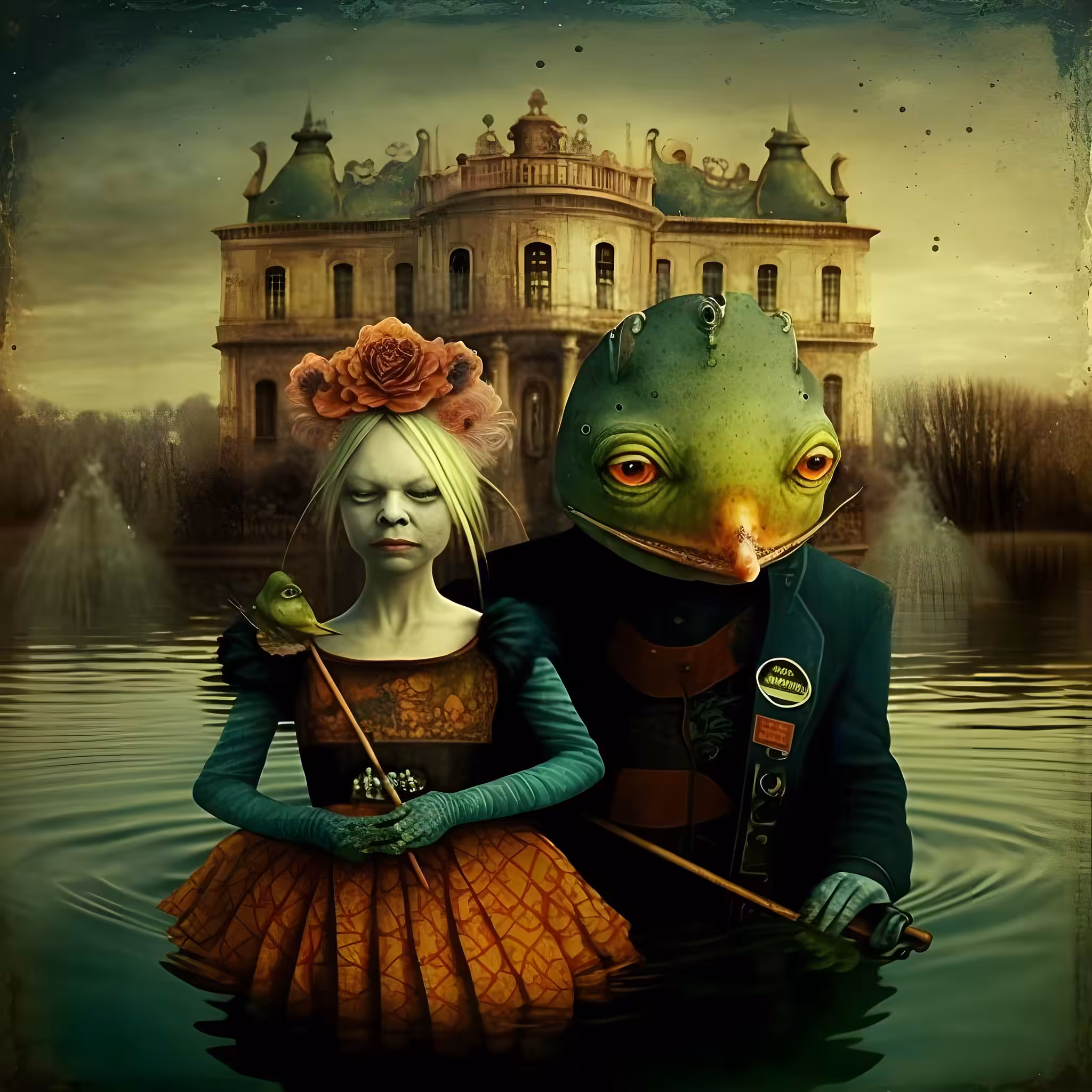 General Fishyfrog and his new wife