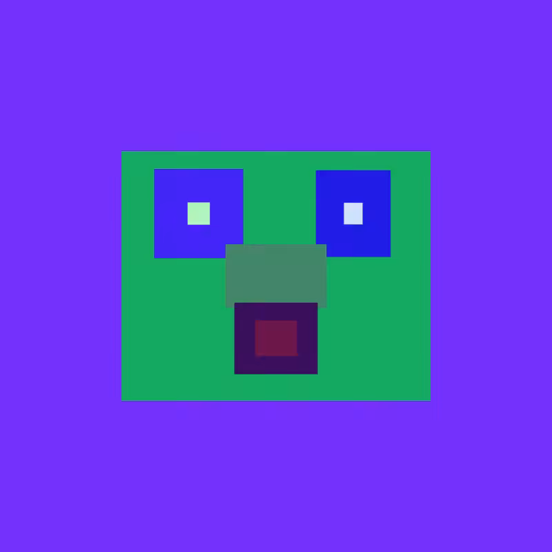 "make a robot face" #22