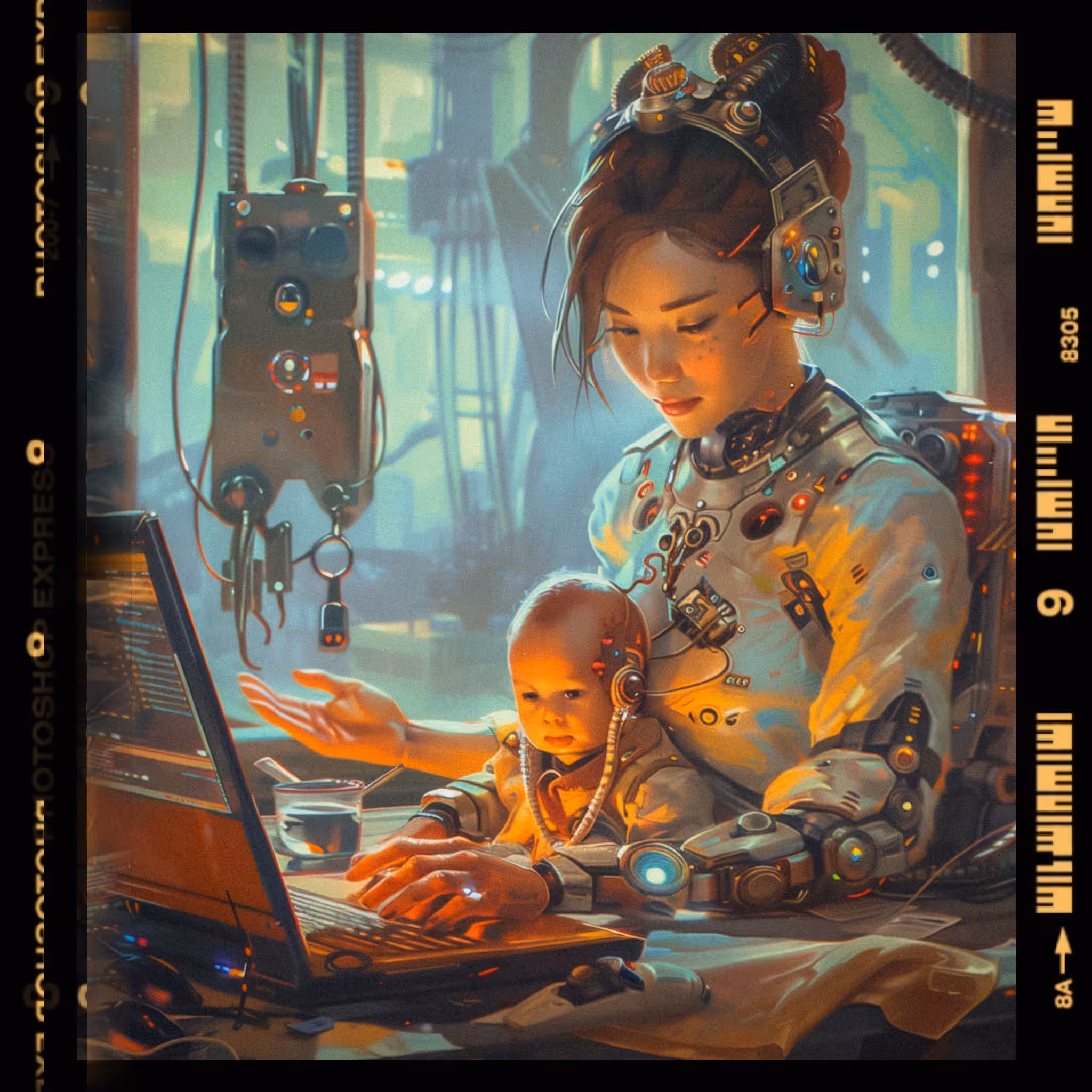 Cyborg Mom - Luna