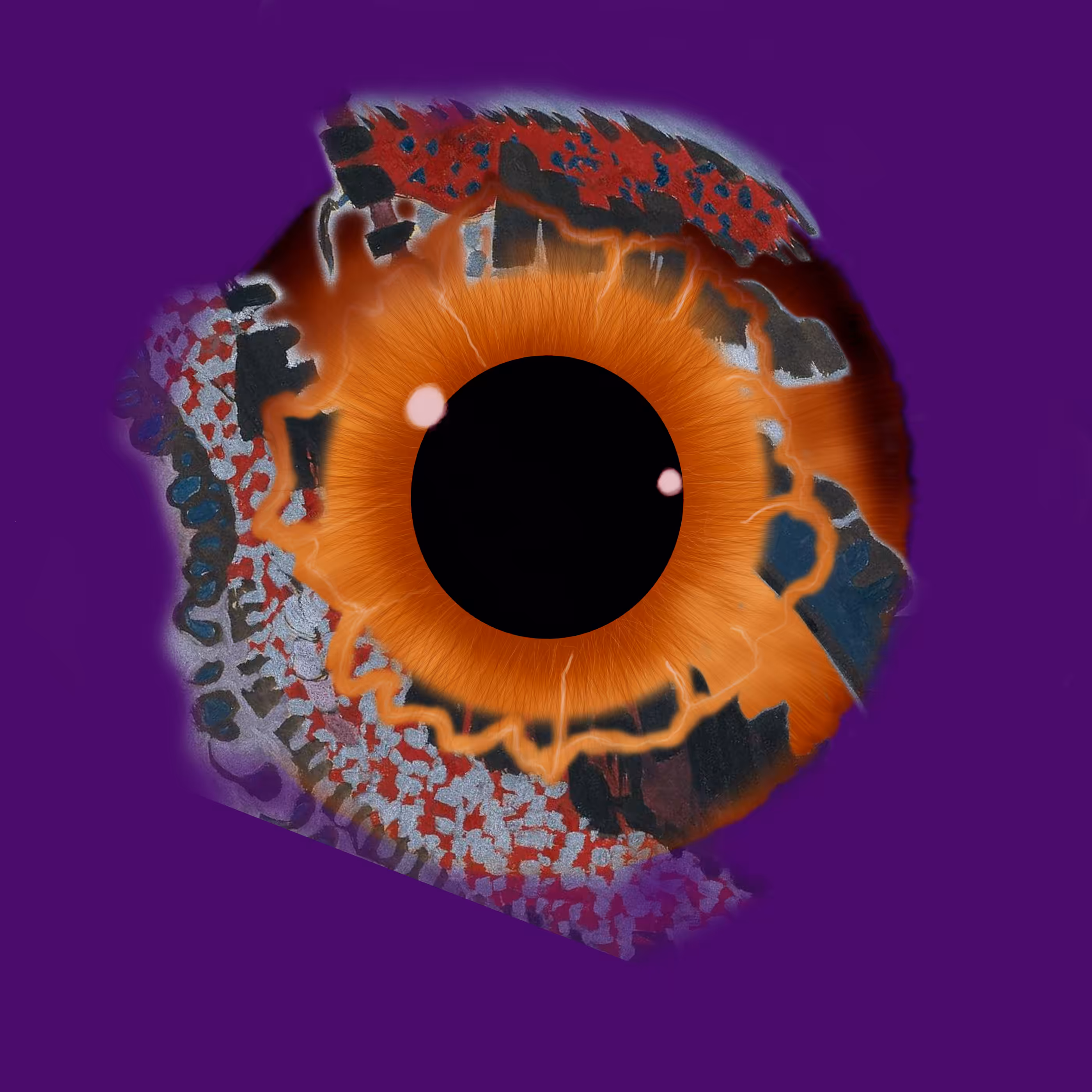 Eyemazing Iris: Under your Skin ‐ Violet