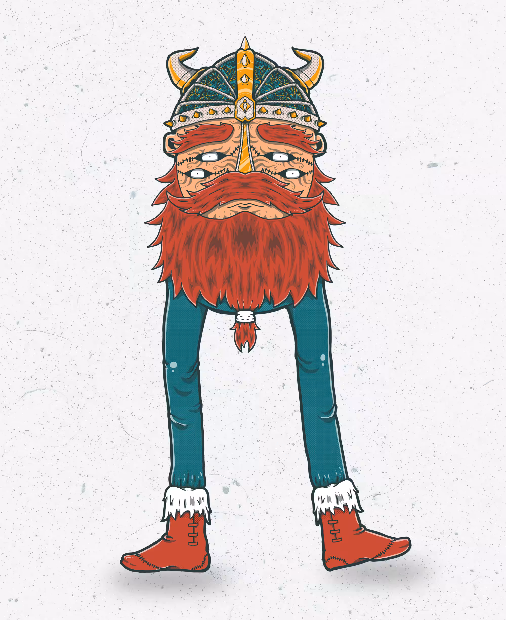 Doodle Handless Monster #08