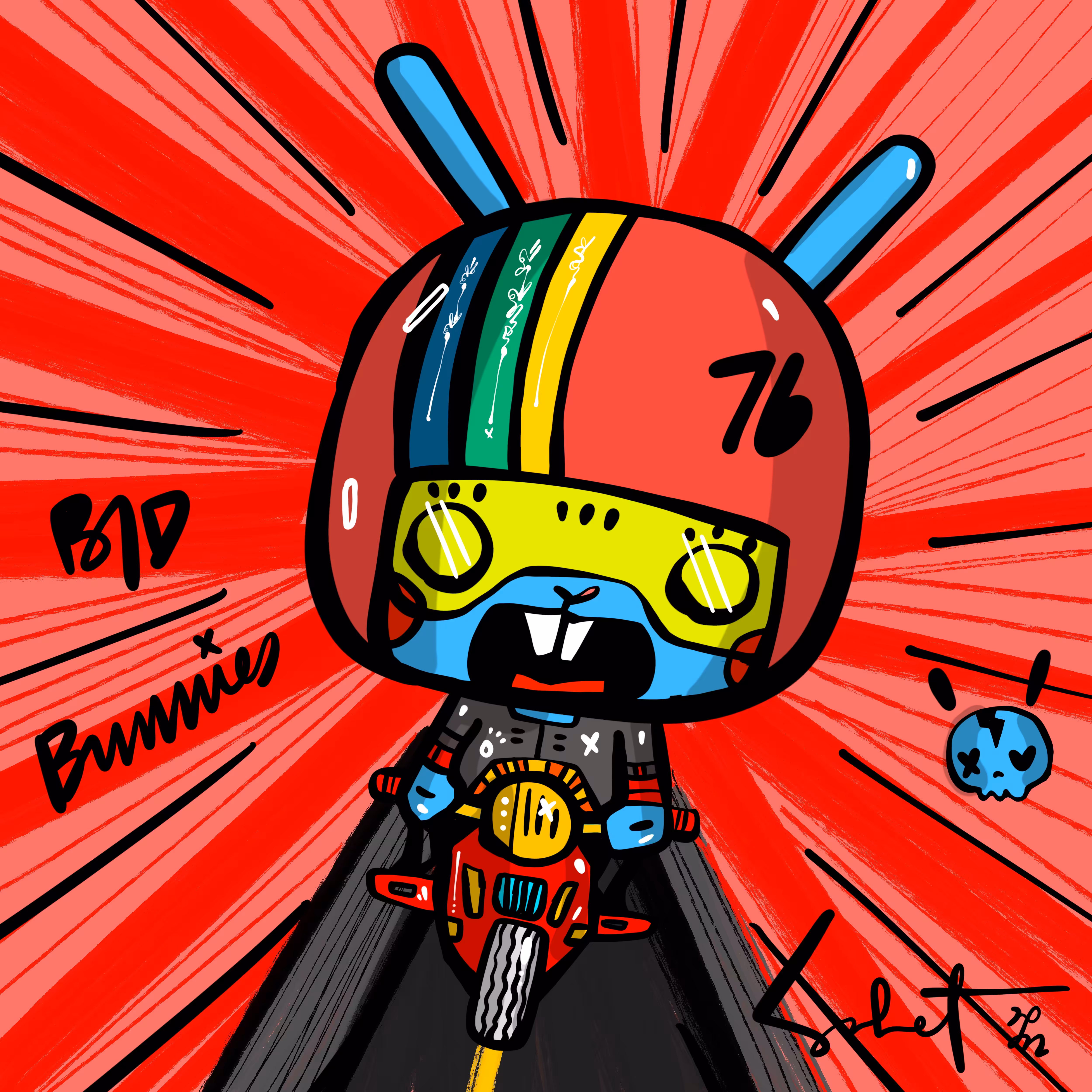 022 TKP BAD BUNNY 1/1 | EPIC