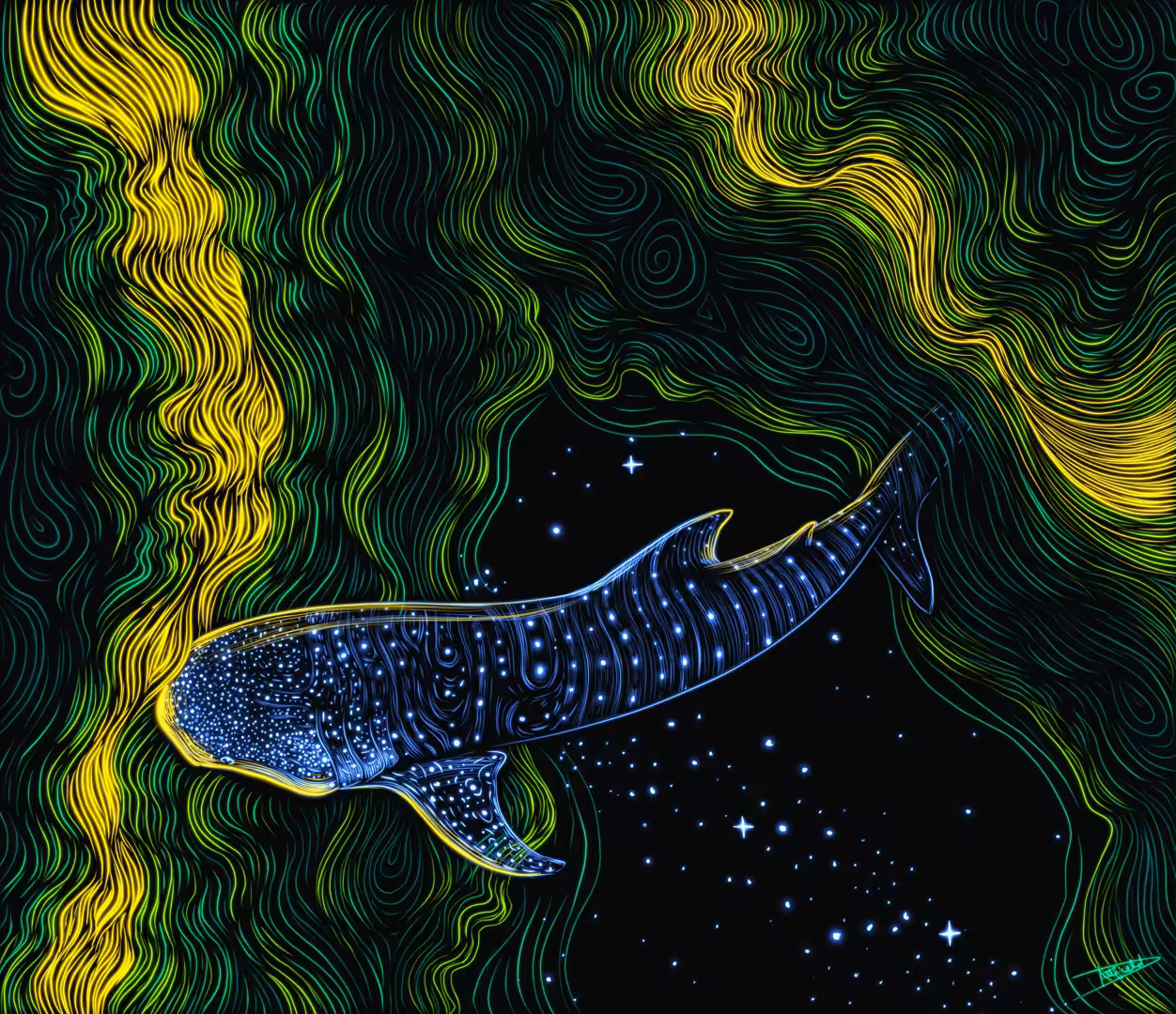 Milky Whale Shark