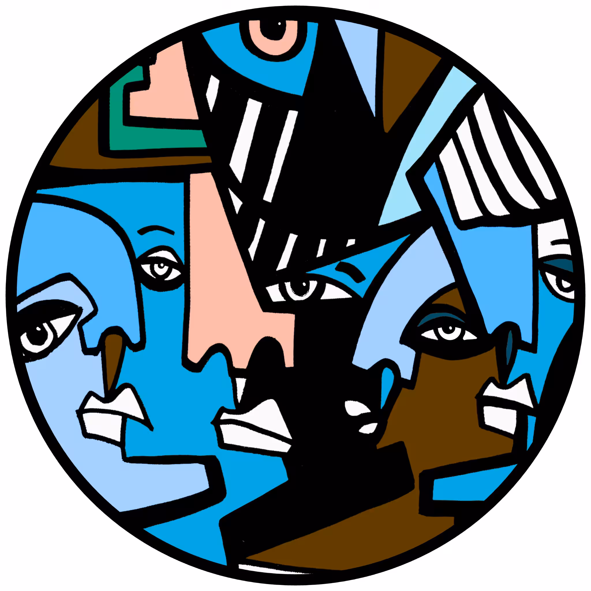 Cubist Circle 151