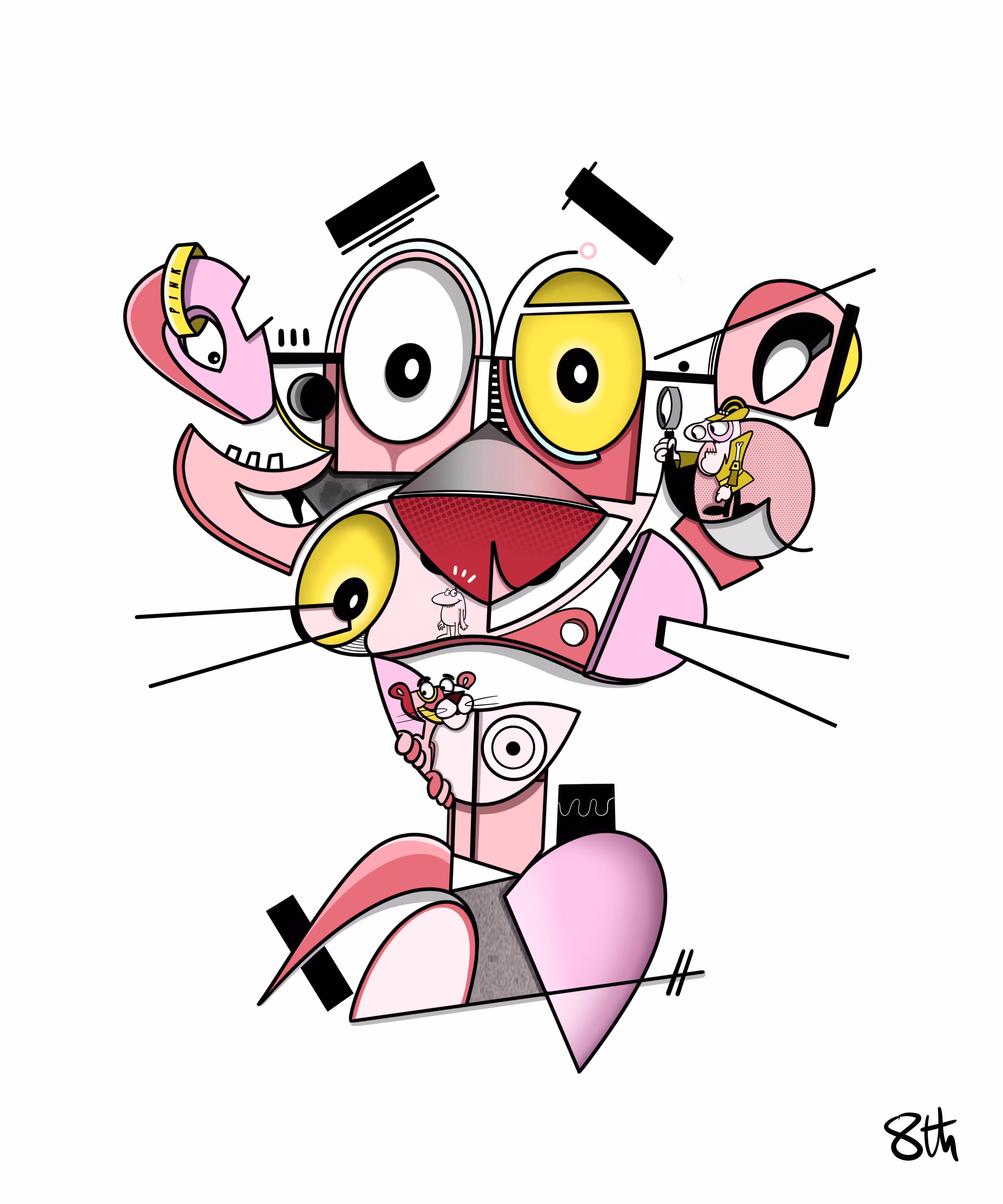 Geo Pink