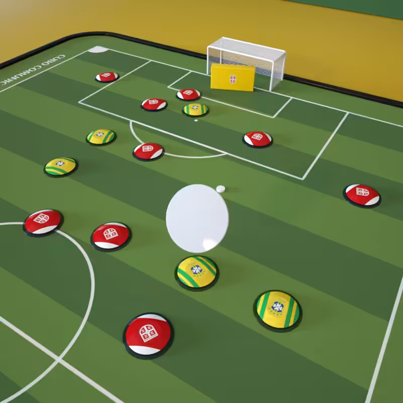 Brazilian Button Goal