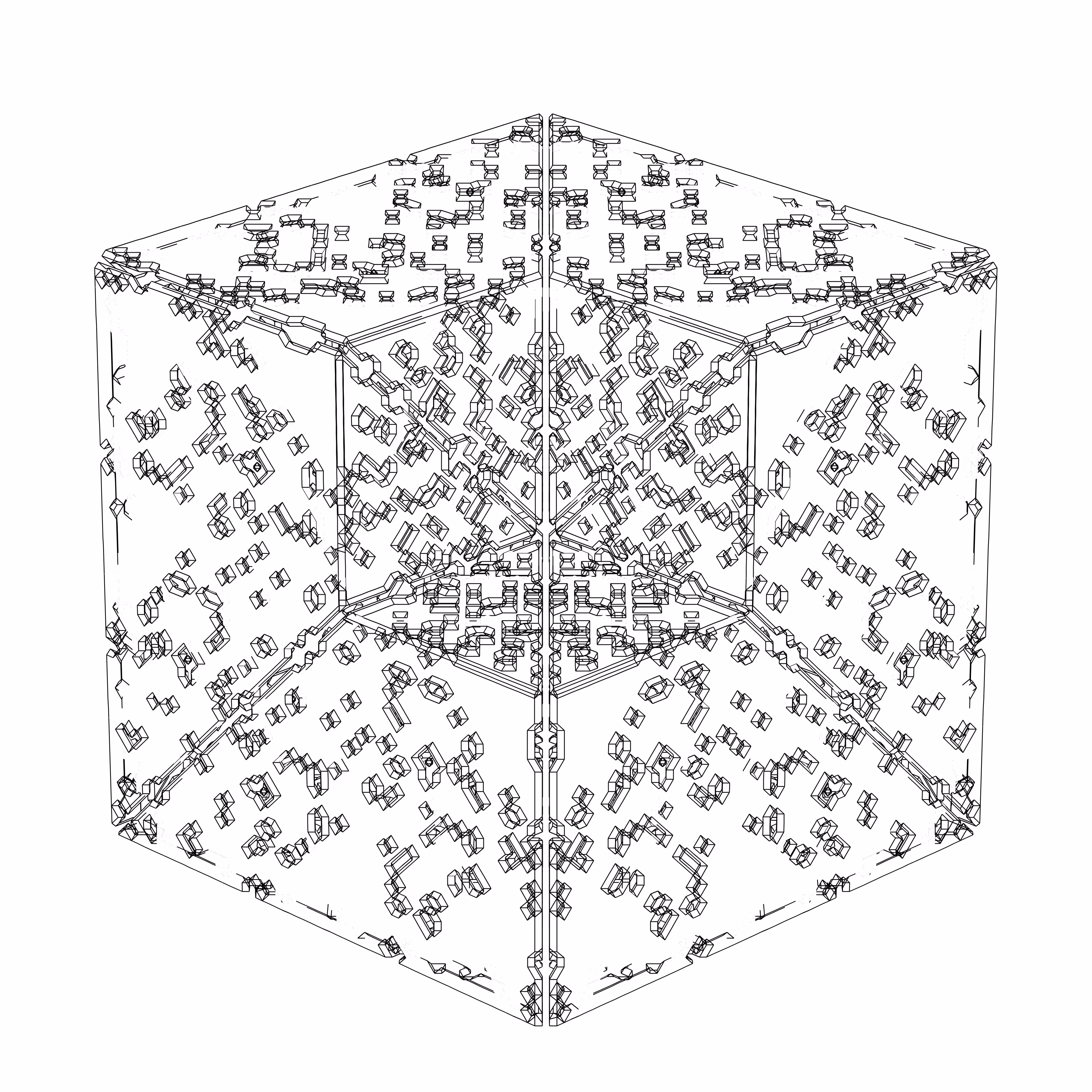 LL21 Alien Art Cube #52