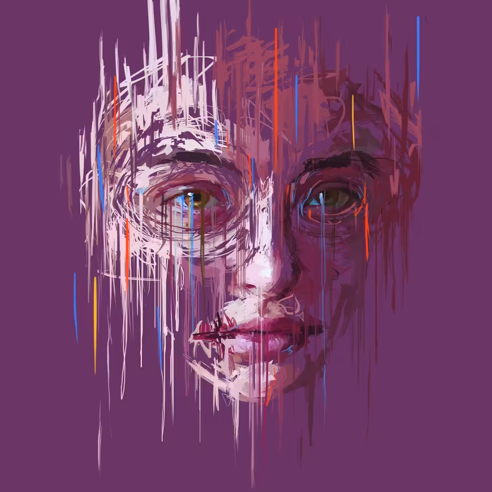 Purple Portrait #4