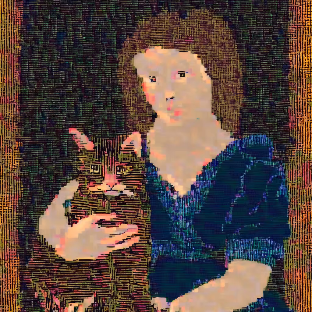 Lucian Freud's Girl with a Kitten
