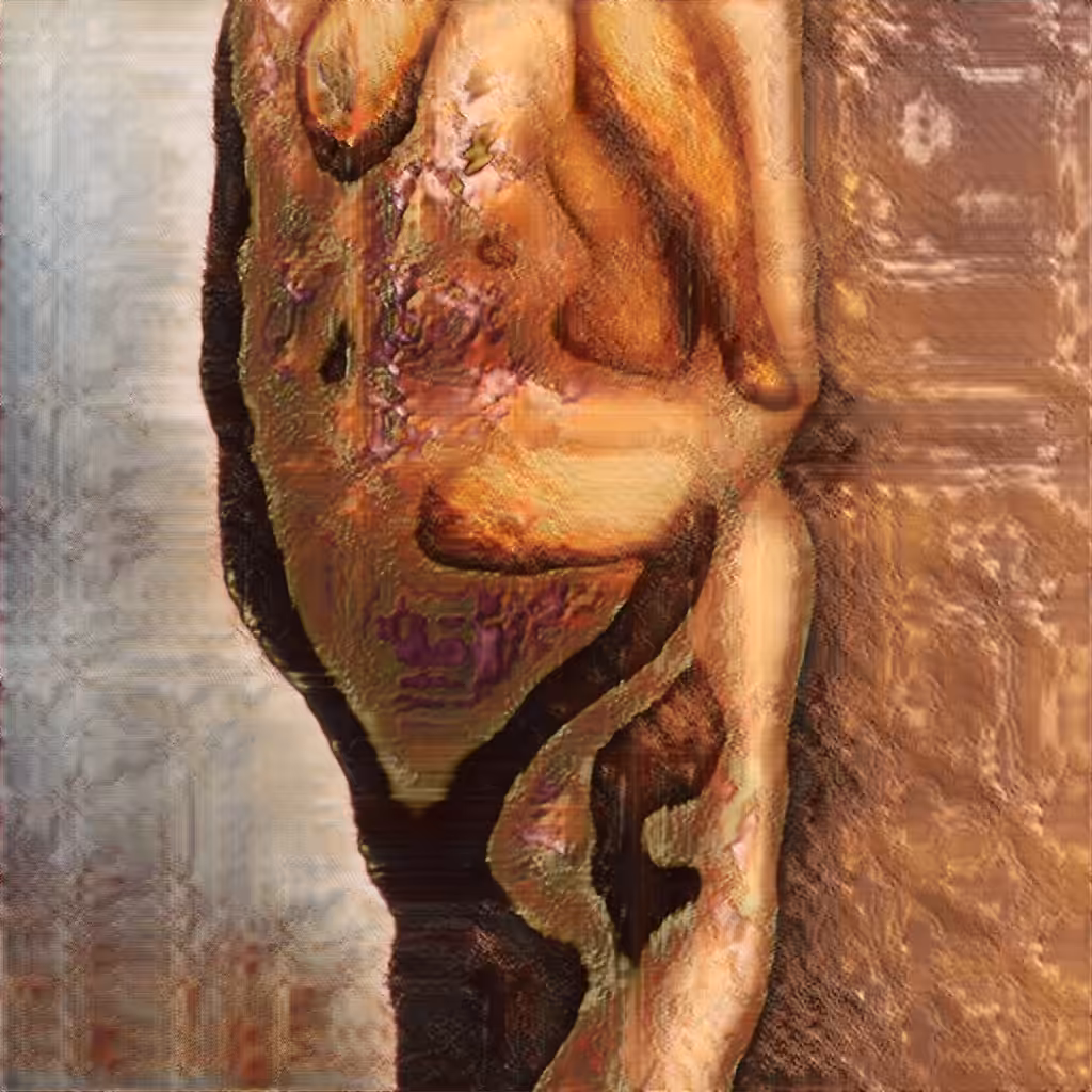 AI Generated Nude Portrait #7 Frame #130