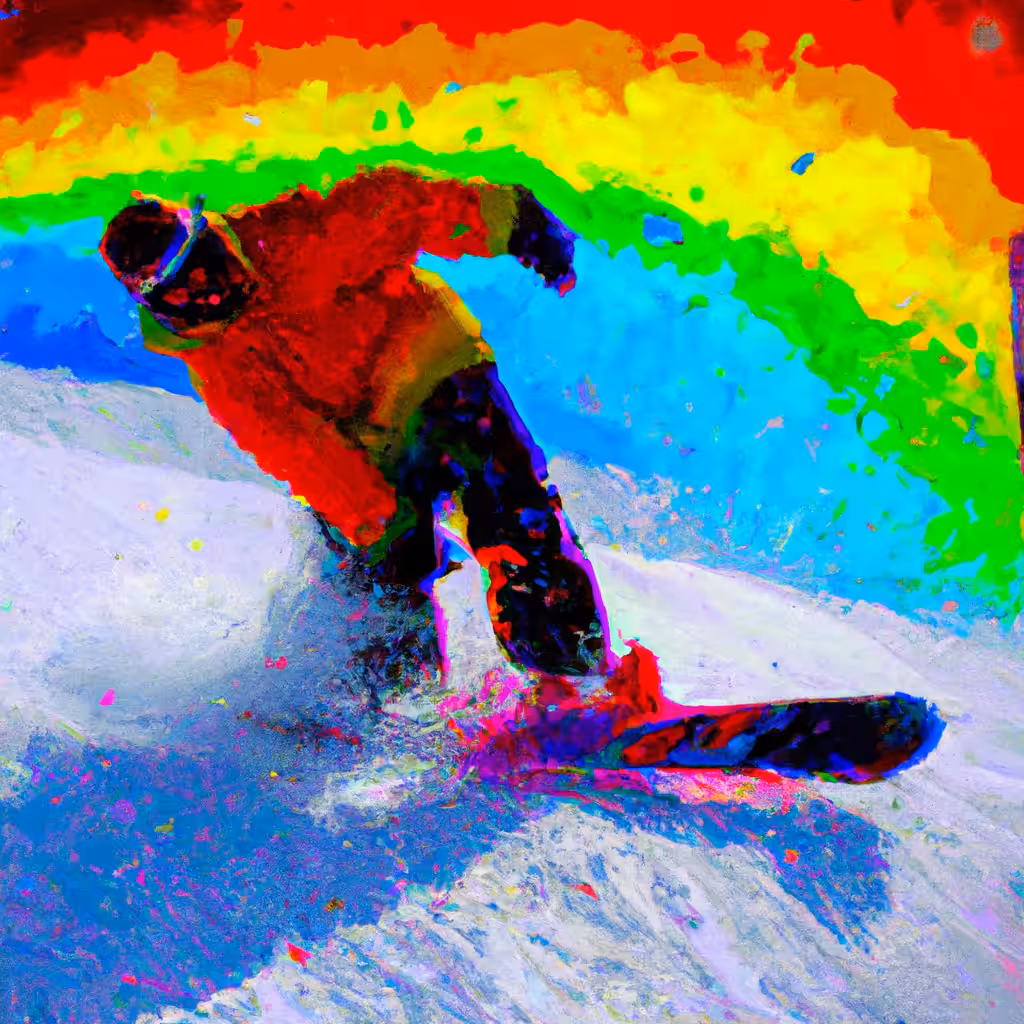Rainbow Powder Turn