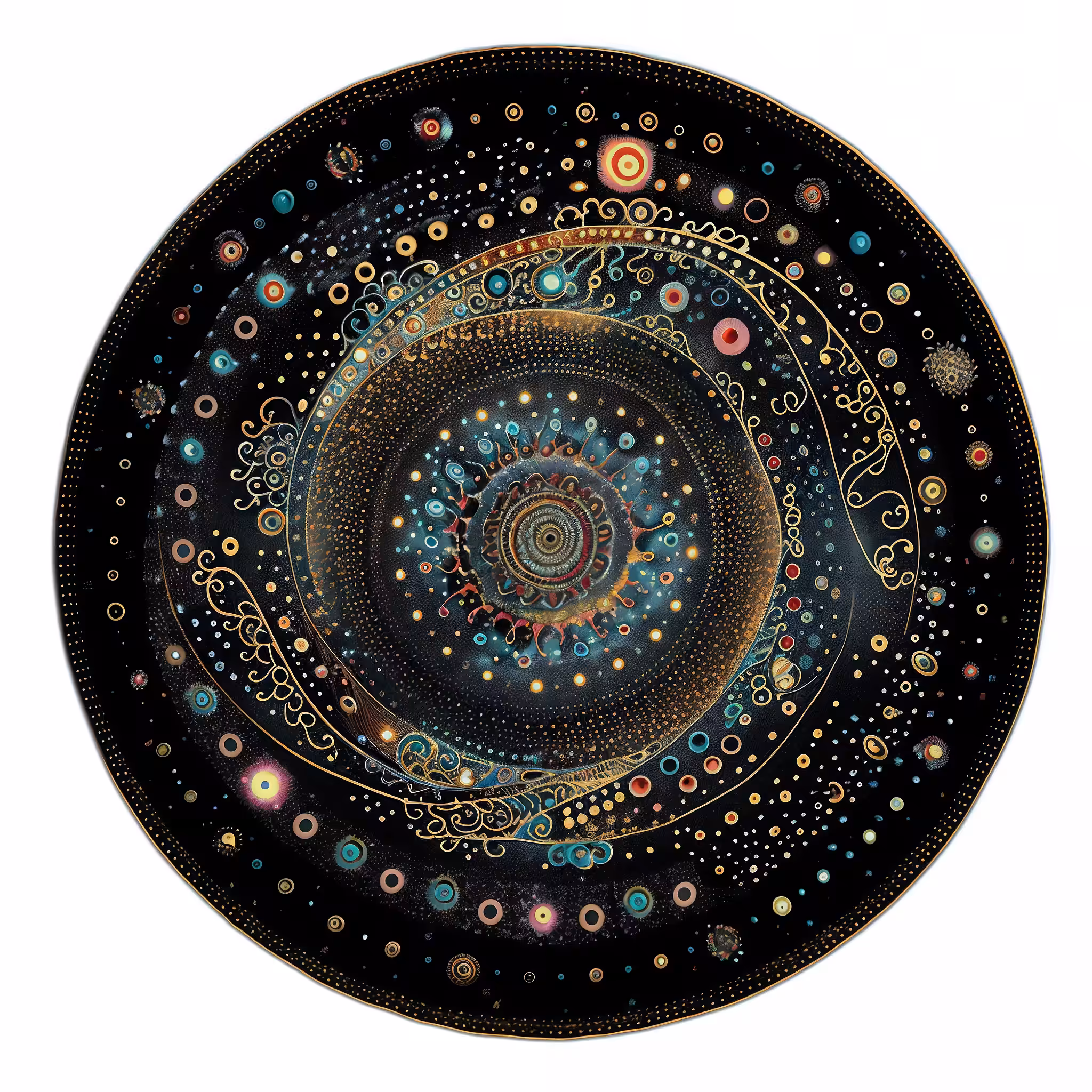 Oriental Circular Designs #25