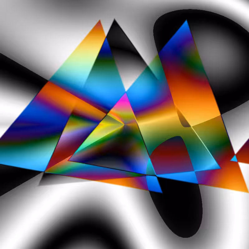 Triangle Mirrors #9