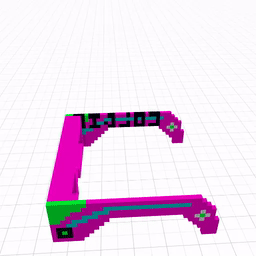 Coldie - 3D Glasses - Hipster - Pink