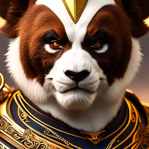 Majestic menagerie #11: king panda