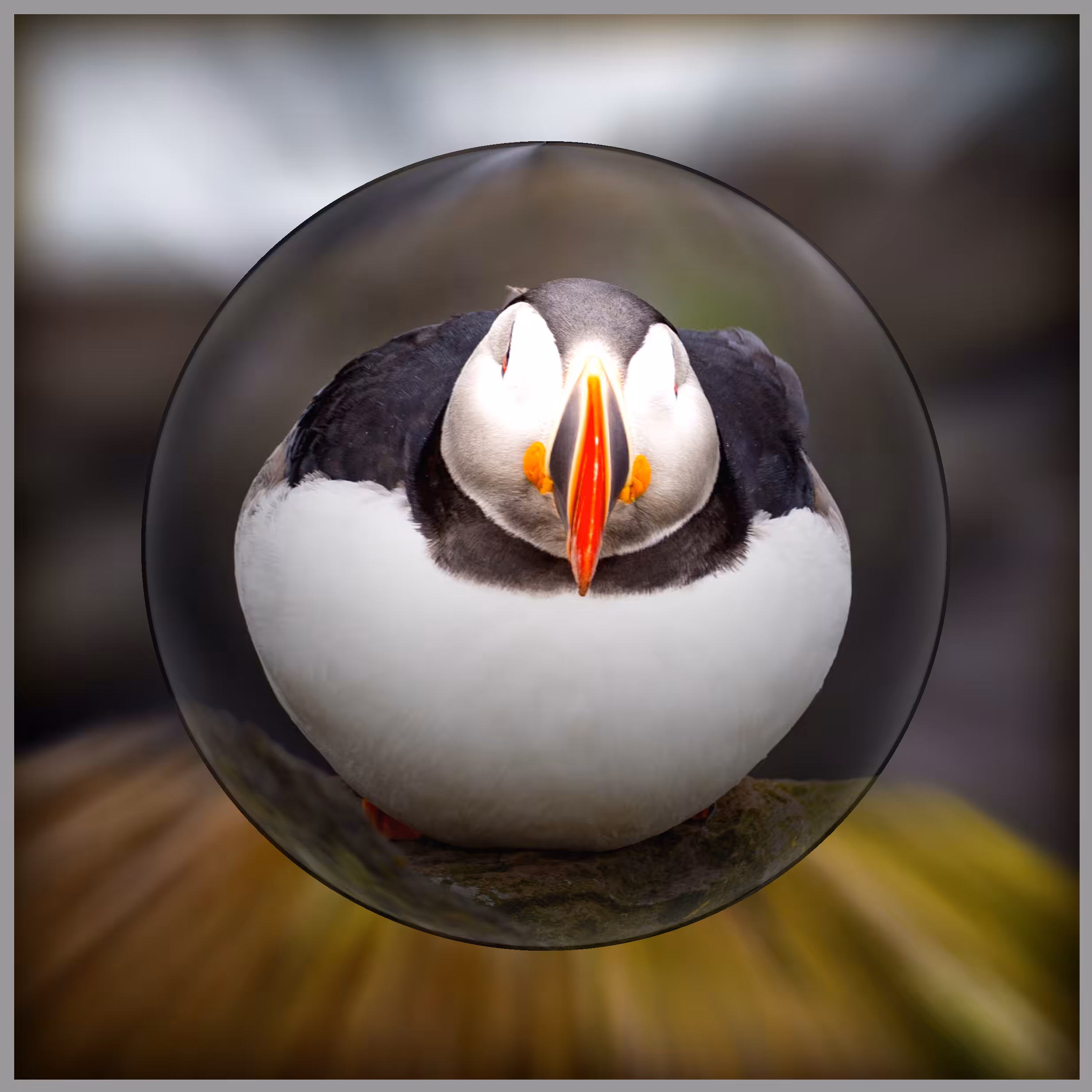 Animal Series No.11 - Stuffed Puffin