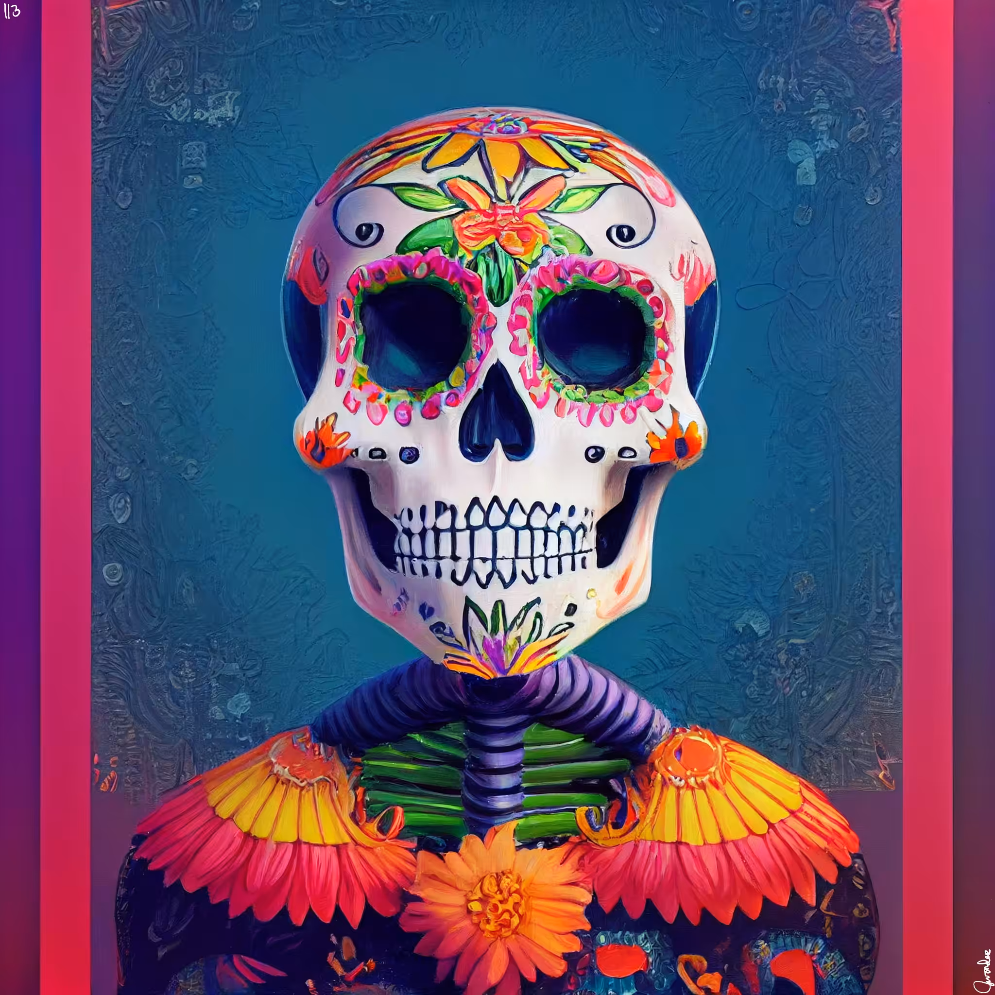 sugar skull #113