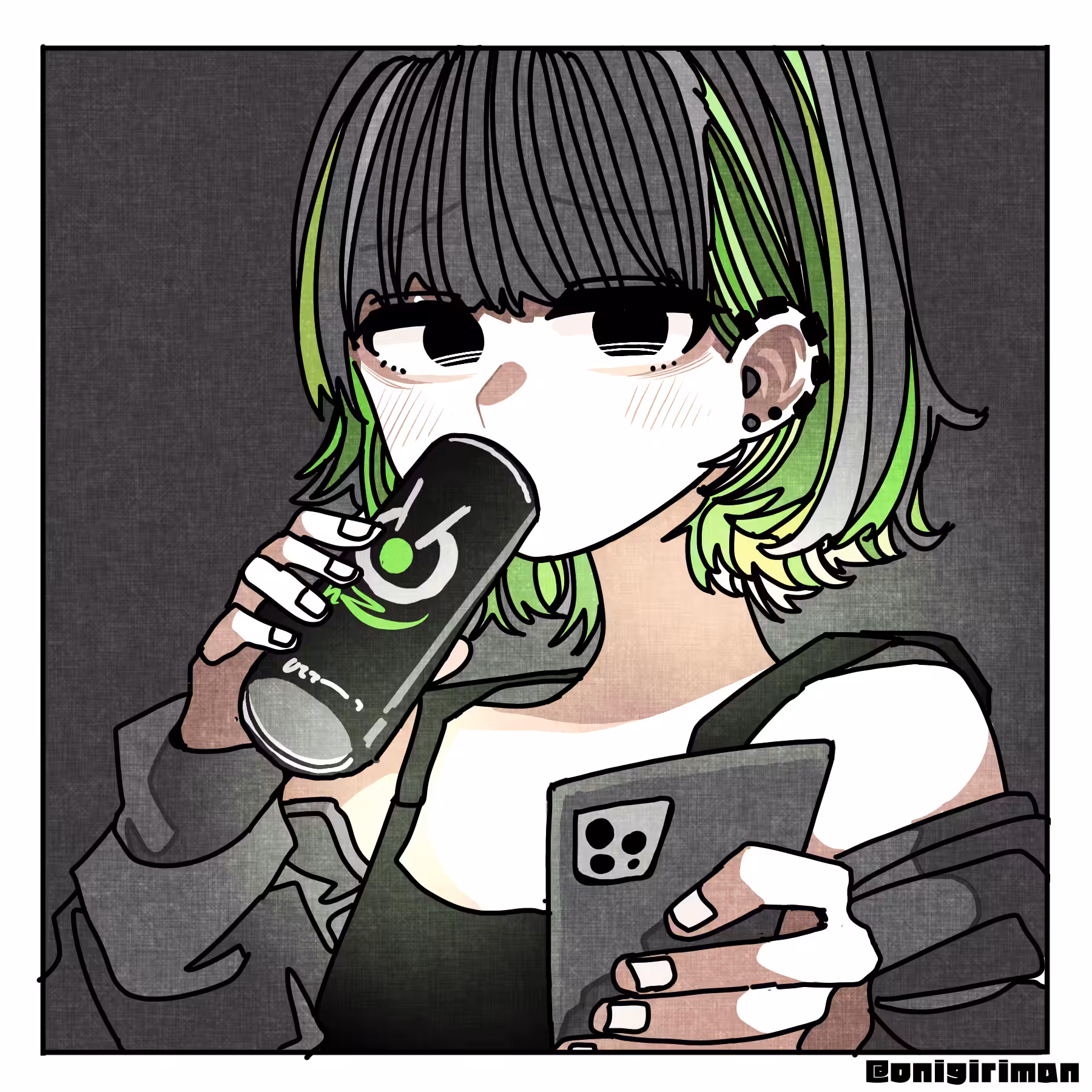 "エナドリ" (energy drink) GIRL