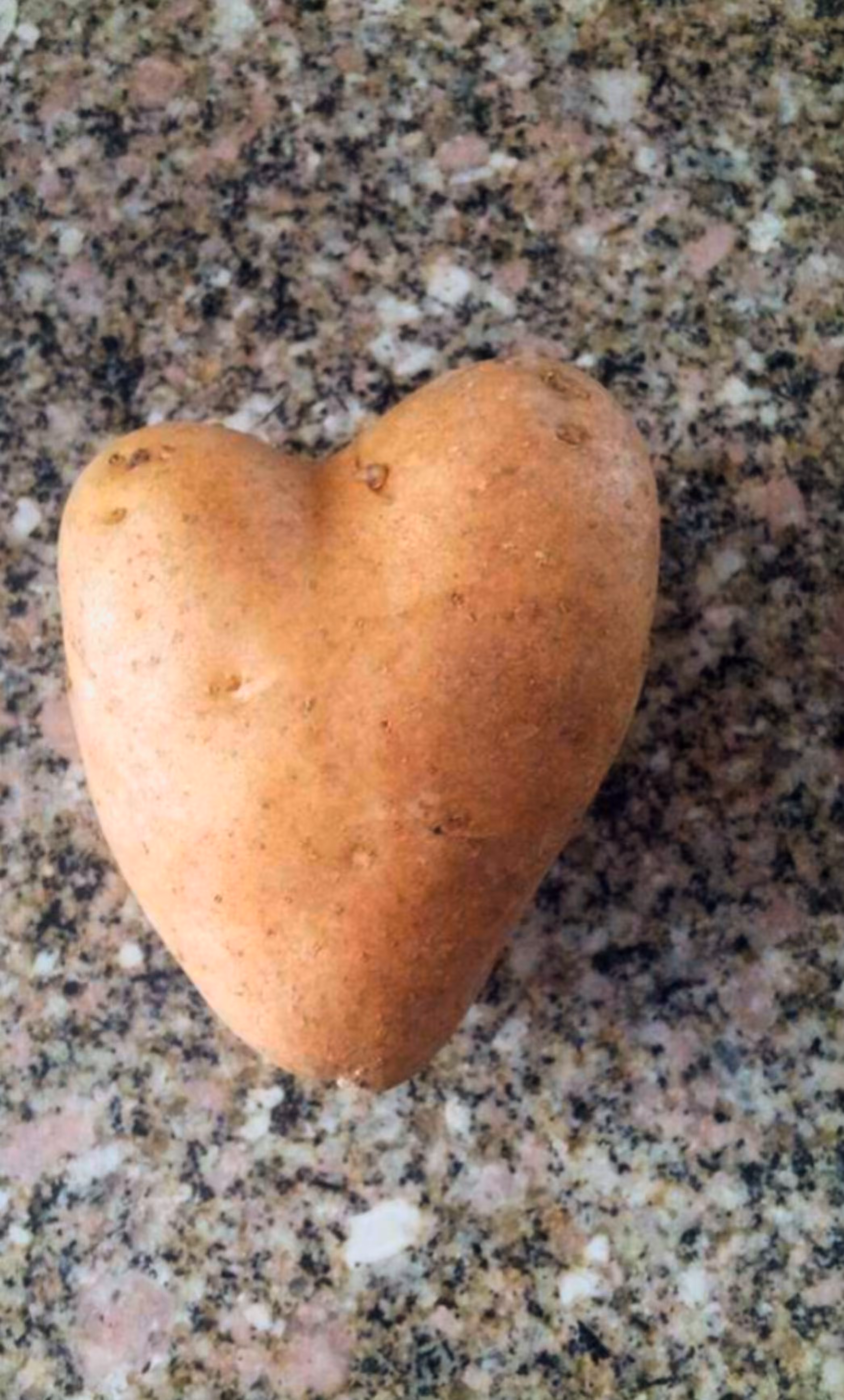 heart-shaped potato 