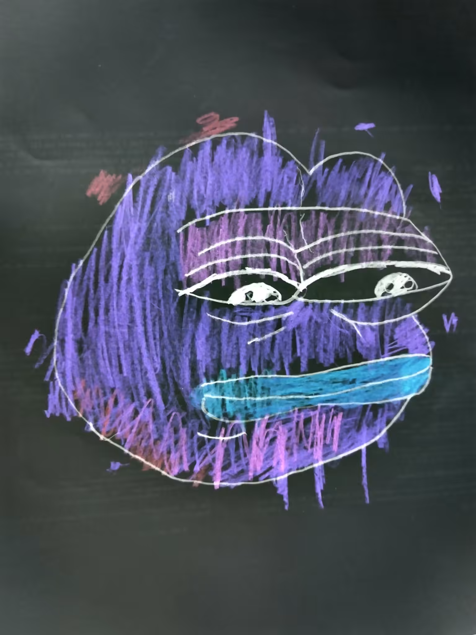 Color inverted Pepe