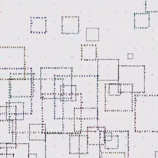Rects letters #3