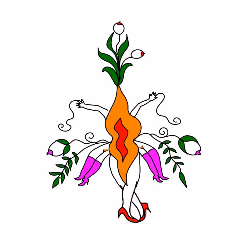Woman blossom #8