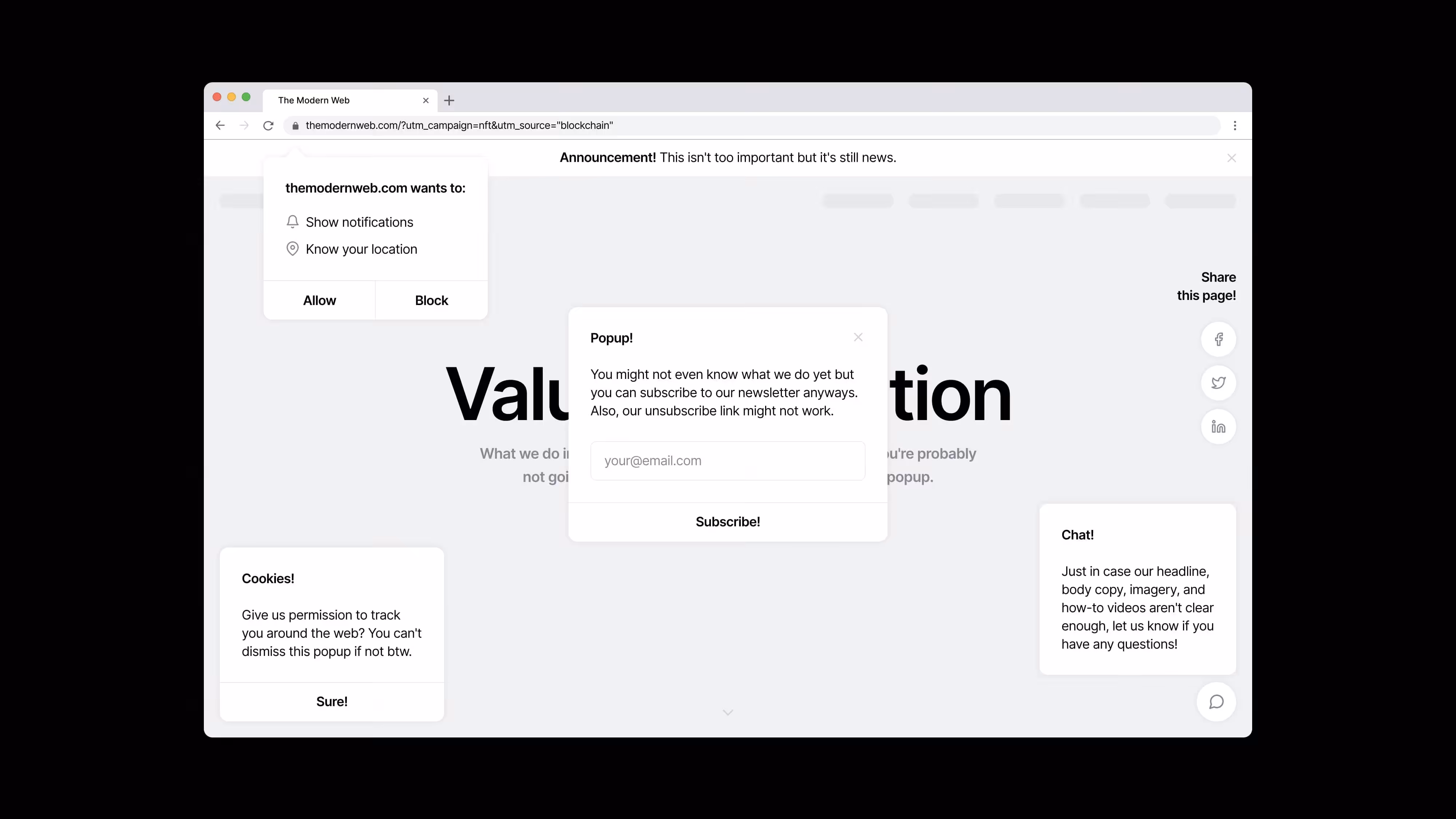 The Modern Web