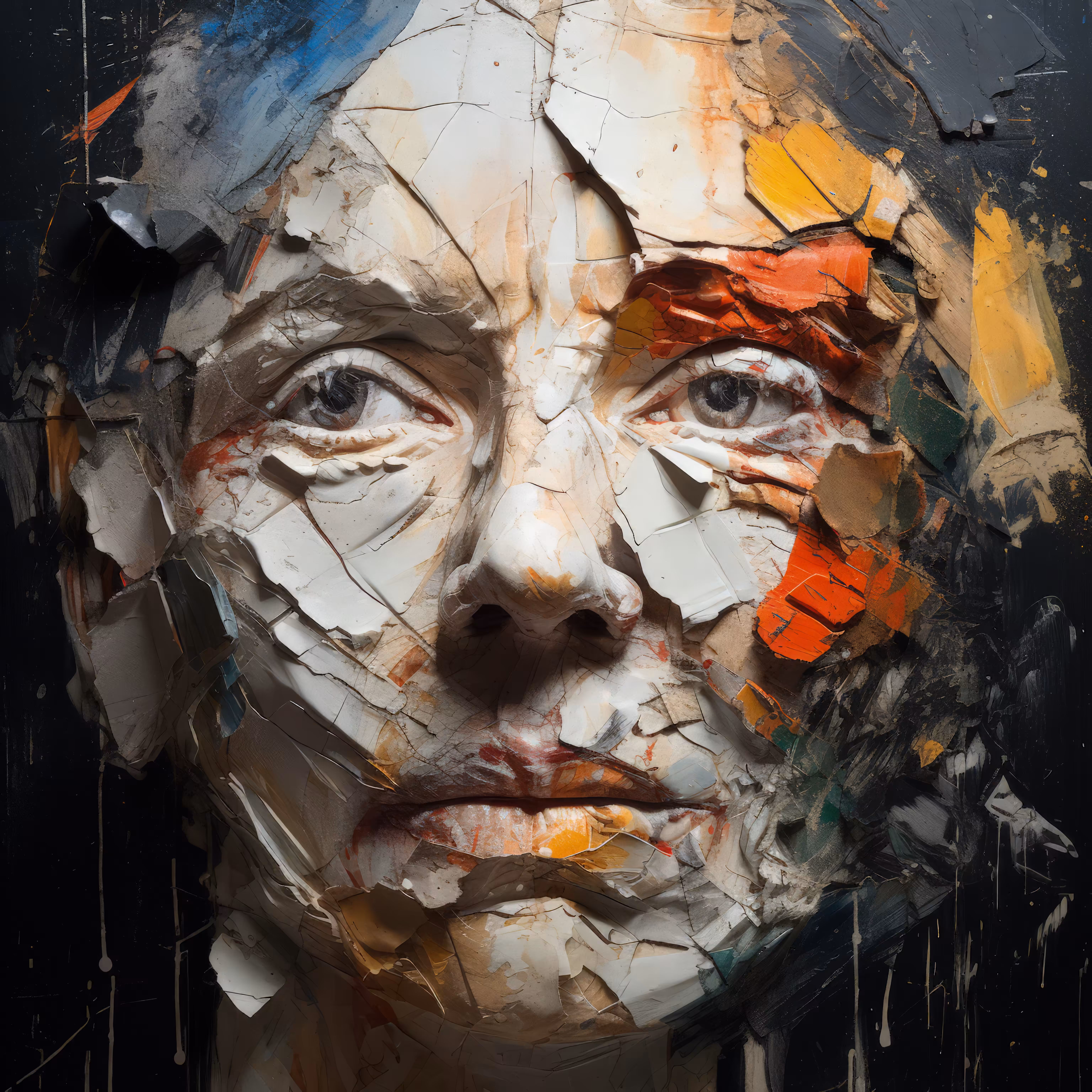 Painted Heads O.E.