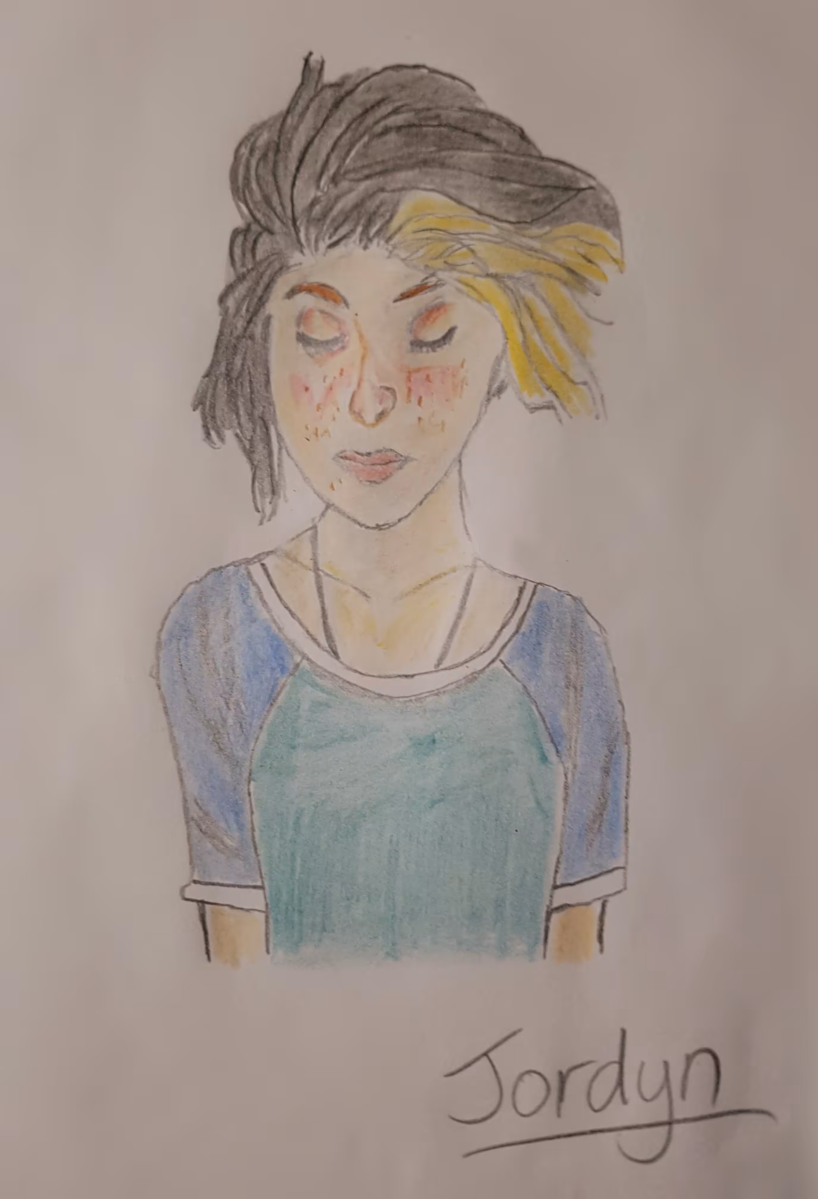 Jordyn Pencil Sketch