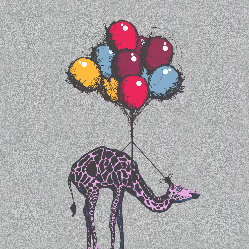 Flying Giraffe #2