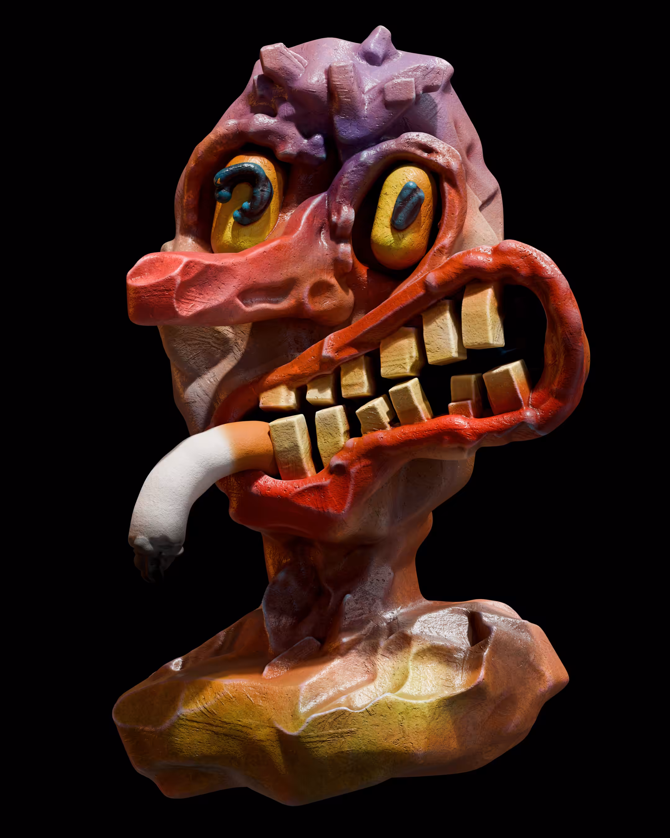 Smoking Head