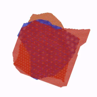 Moiré Mesh Paintings #27