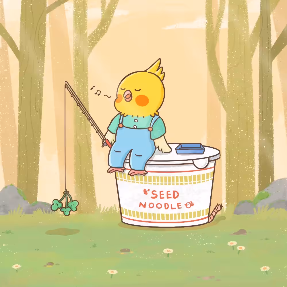 Birdy and his hobby