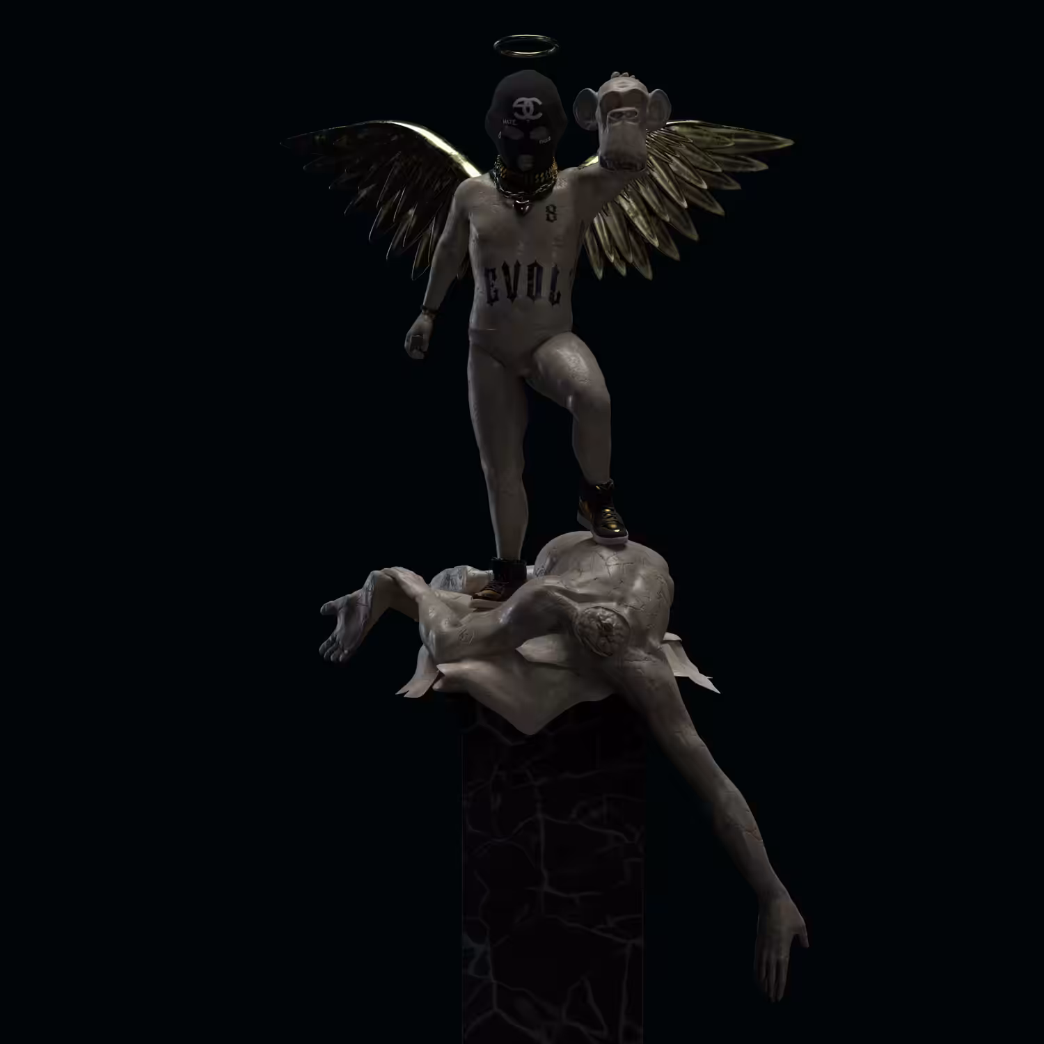 The Cherub with the head of the Ape